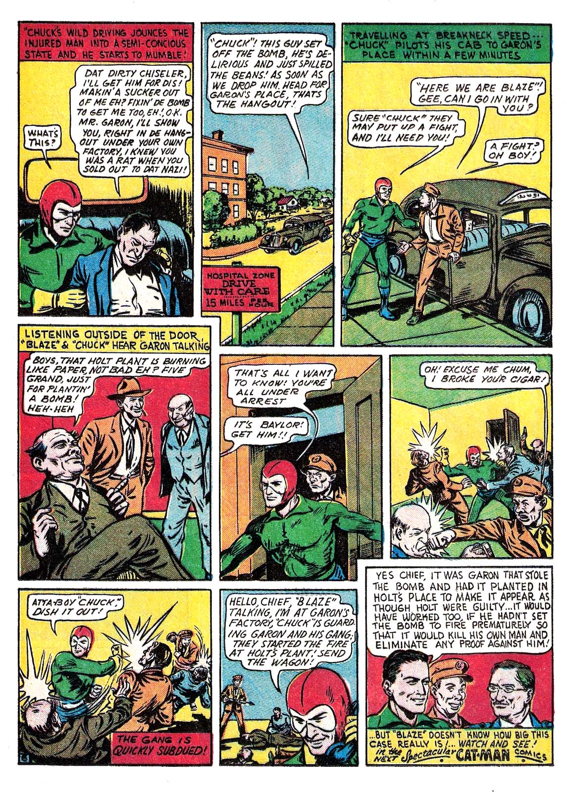 Read online Cat-Man Comics comic -  Issue #2 - 22