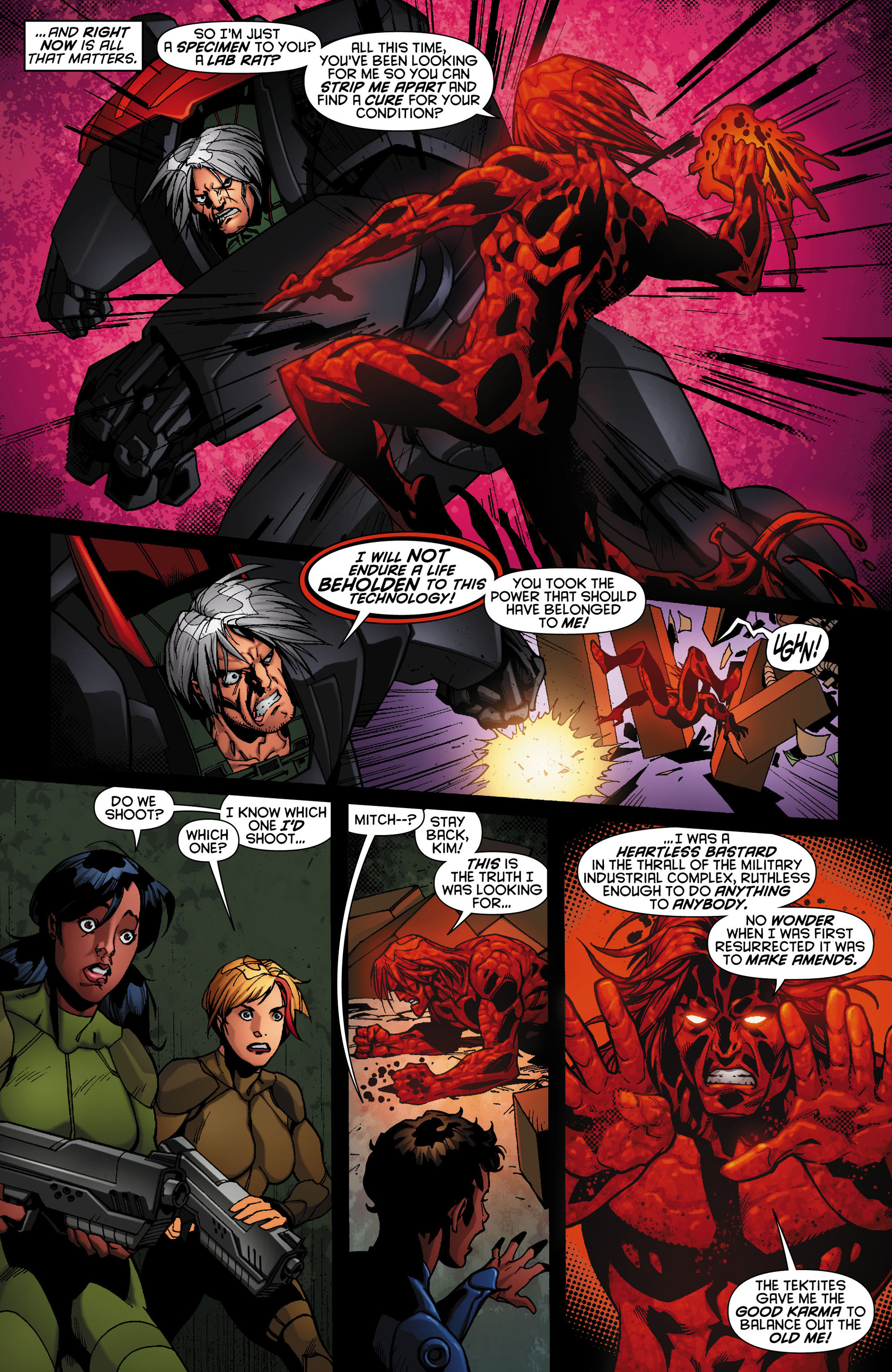 Read online Resurrection Man (2011) comic -  Issue #0 - 13