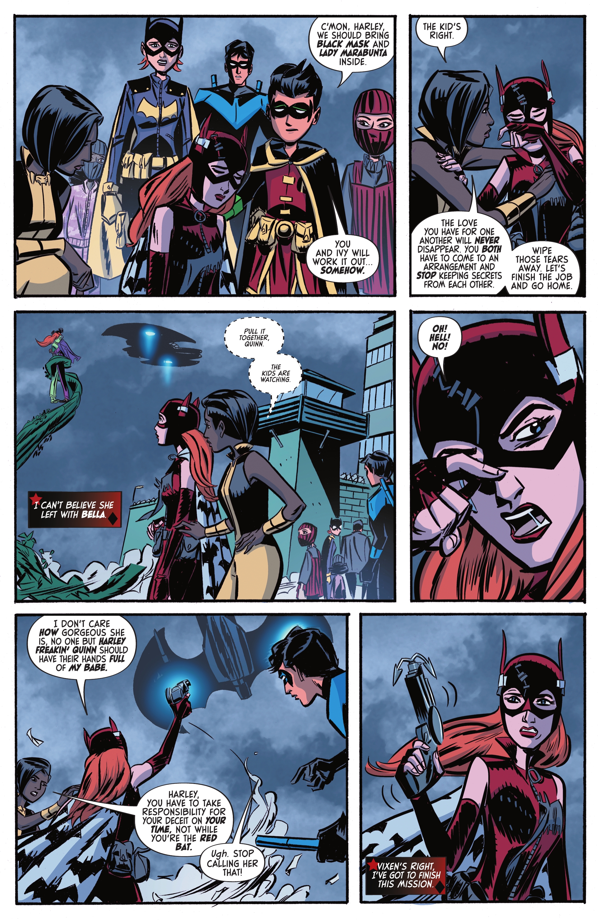 Read online Harley Quinn: The Animated Series: Legion of Bats! comic -  Issue #6 - 13