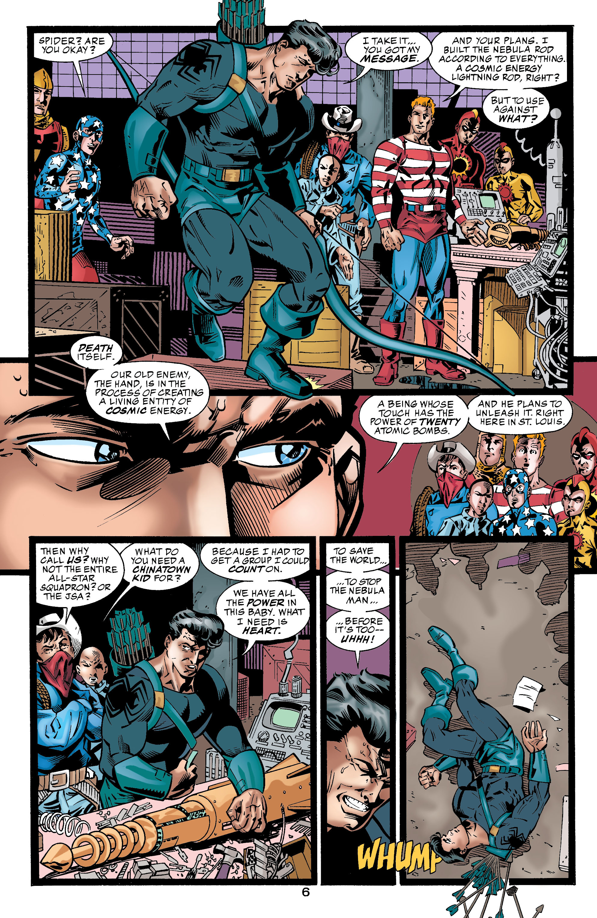 Read online Stars and S.T.R.I.P.E. comic -  Issue #9 - 6