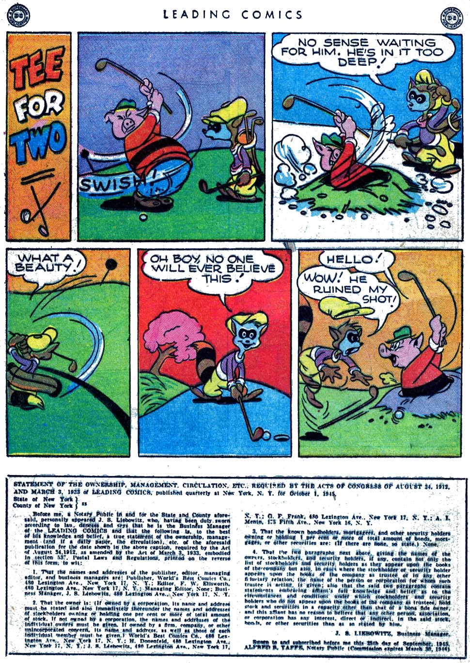 Read online Leading Comics comic -  Issue #17 - 24