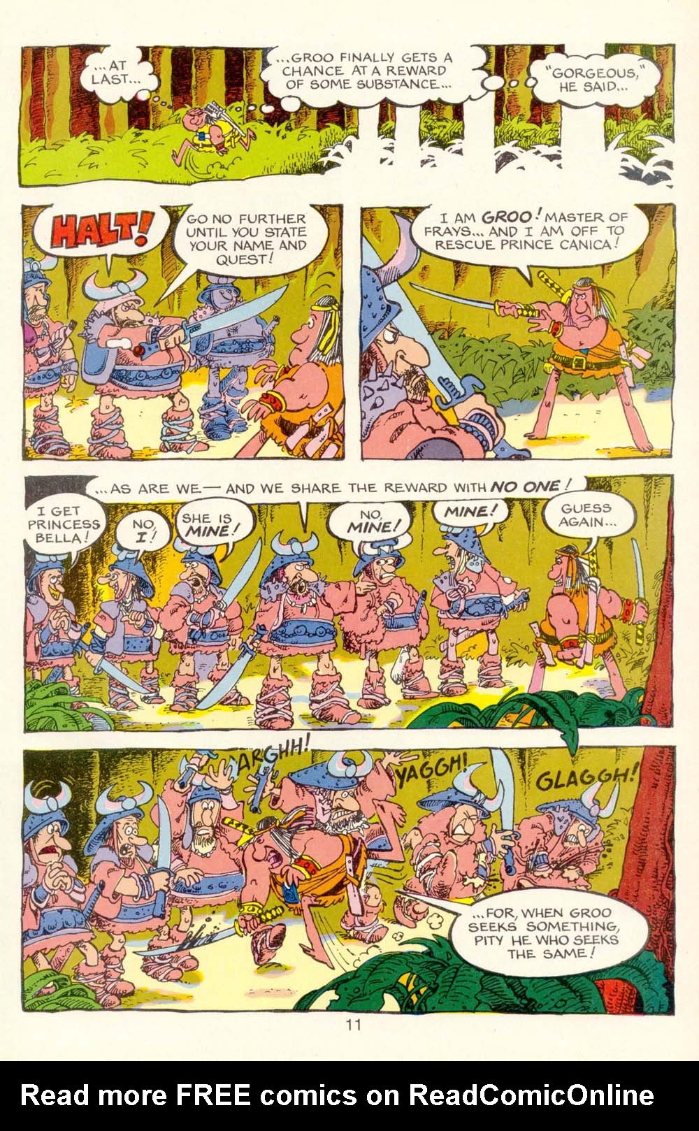 Read online Groo the Wanderer comic -  Issue #6 - 12