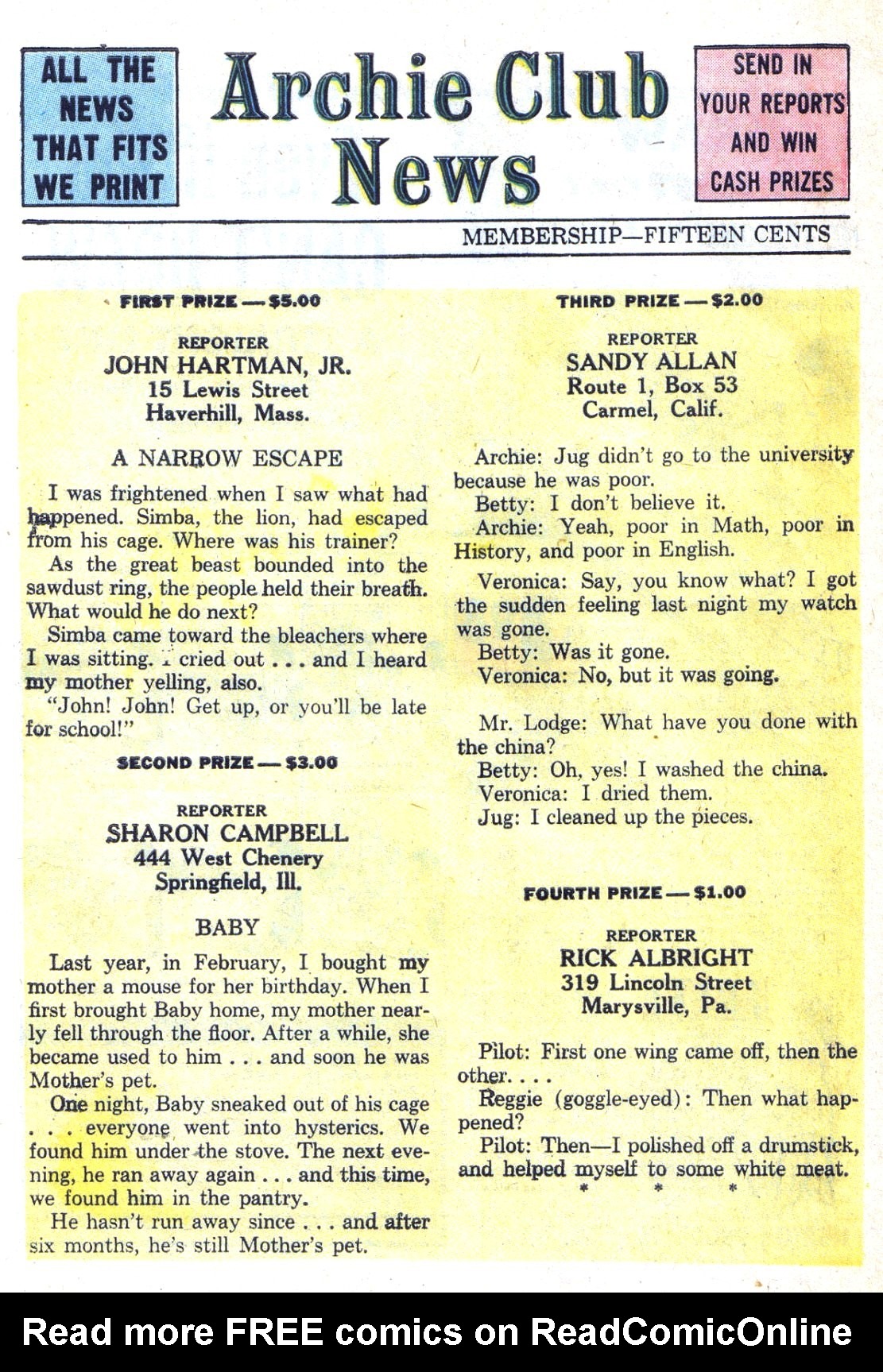 Read online Archie's Pal Jughead comic -  Issue #103 - 26