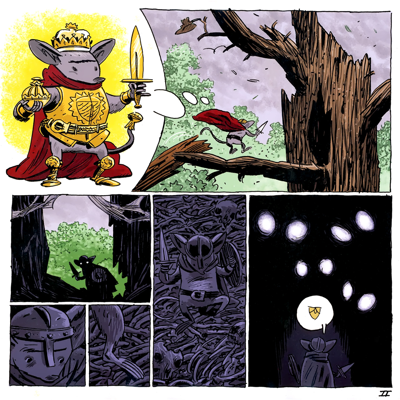 Read online Mouse Guard: Legends of the Guard comic -  Issue #3 - 12