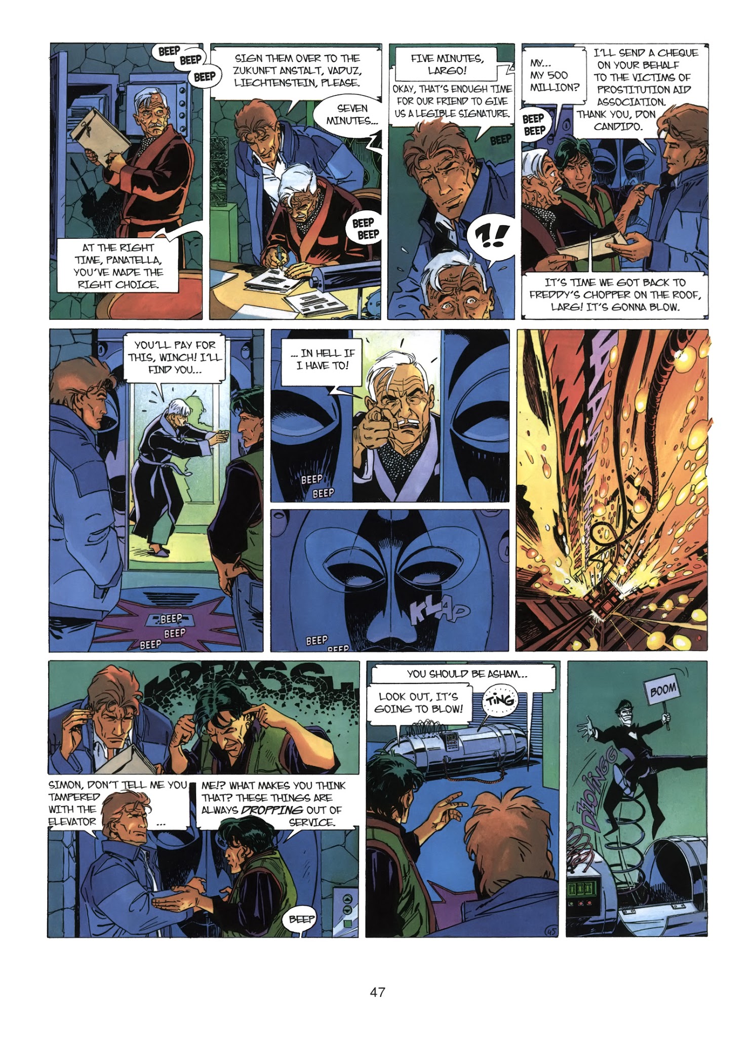 Read online Largo Winch comic -  Issue # TPB 8 - 49