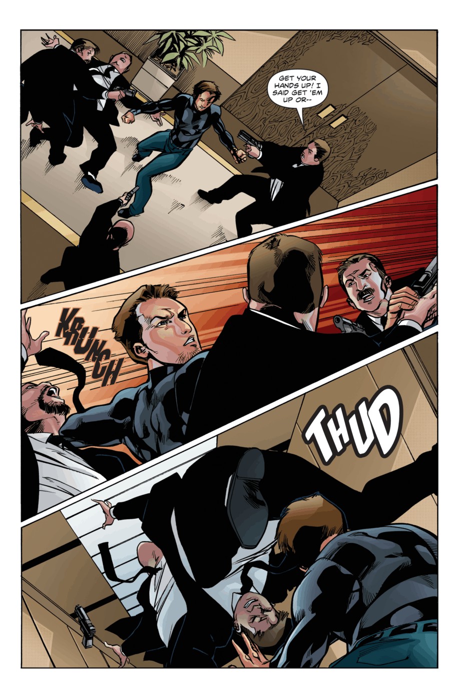 Read online Protocol: Orphans comic -  Issue #1 - 14