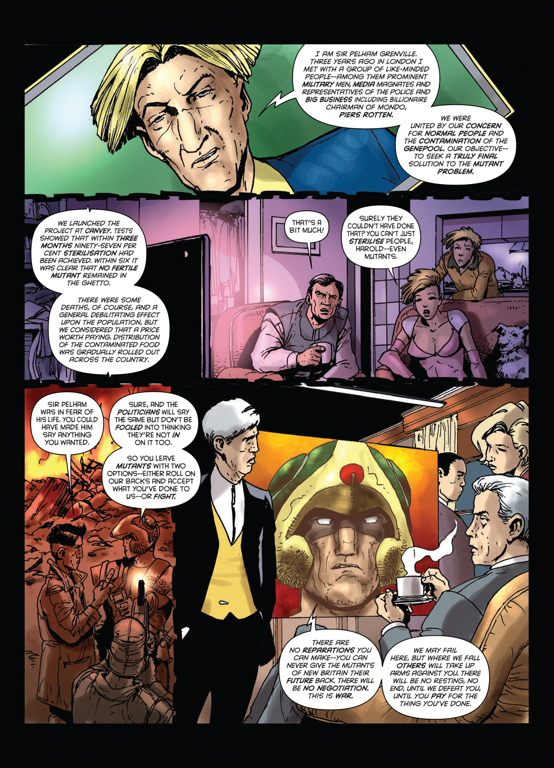 Read online Strontium Dog: The Life and Death of Johnny Alpha: Dogs of War comic -  Issue # TPB - 51