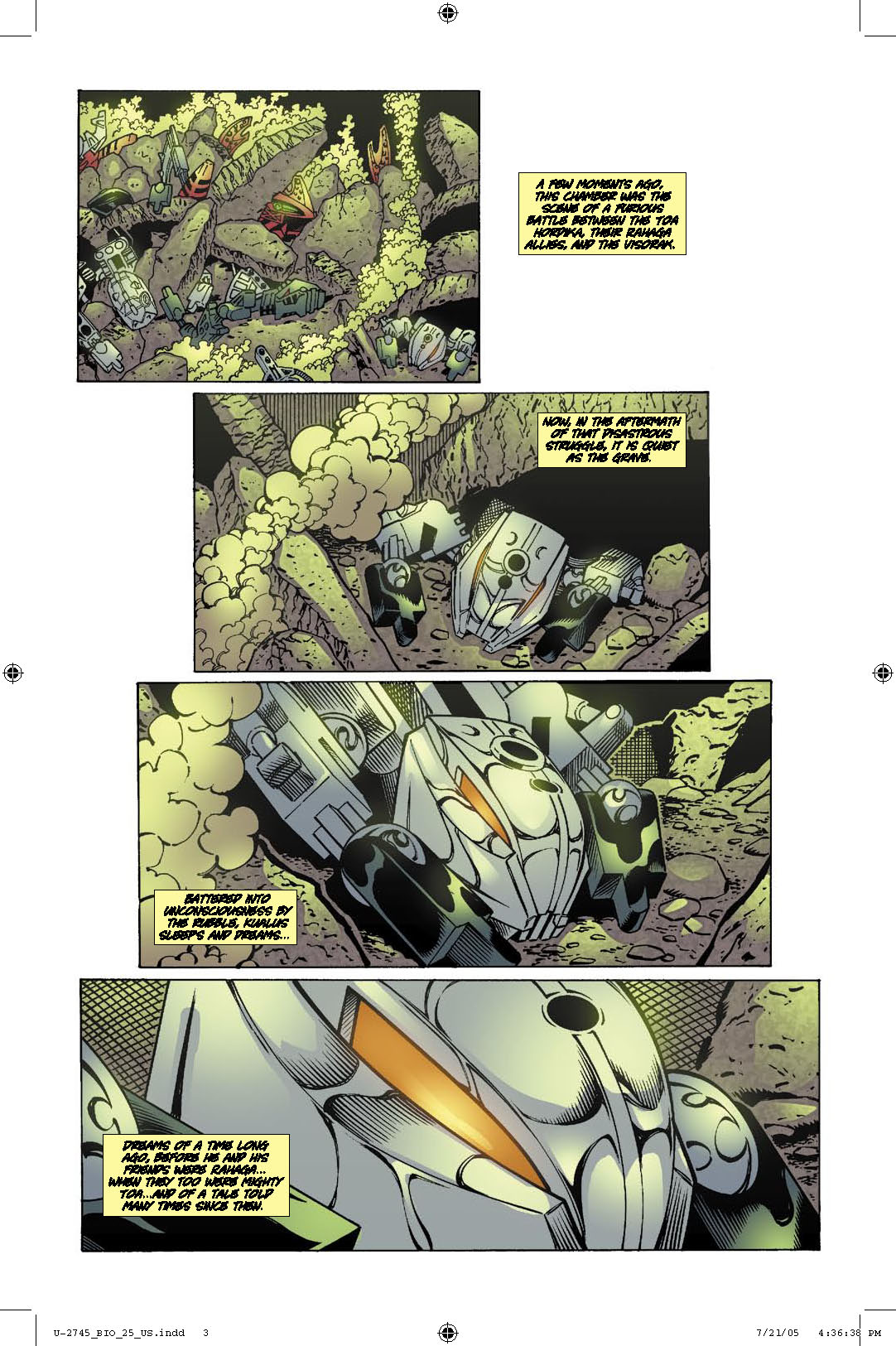 Read online Bionicle comic -  Issue #25 - 3