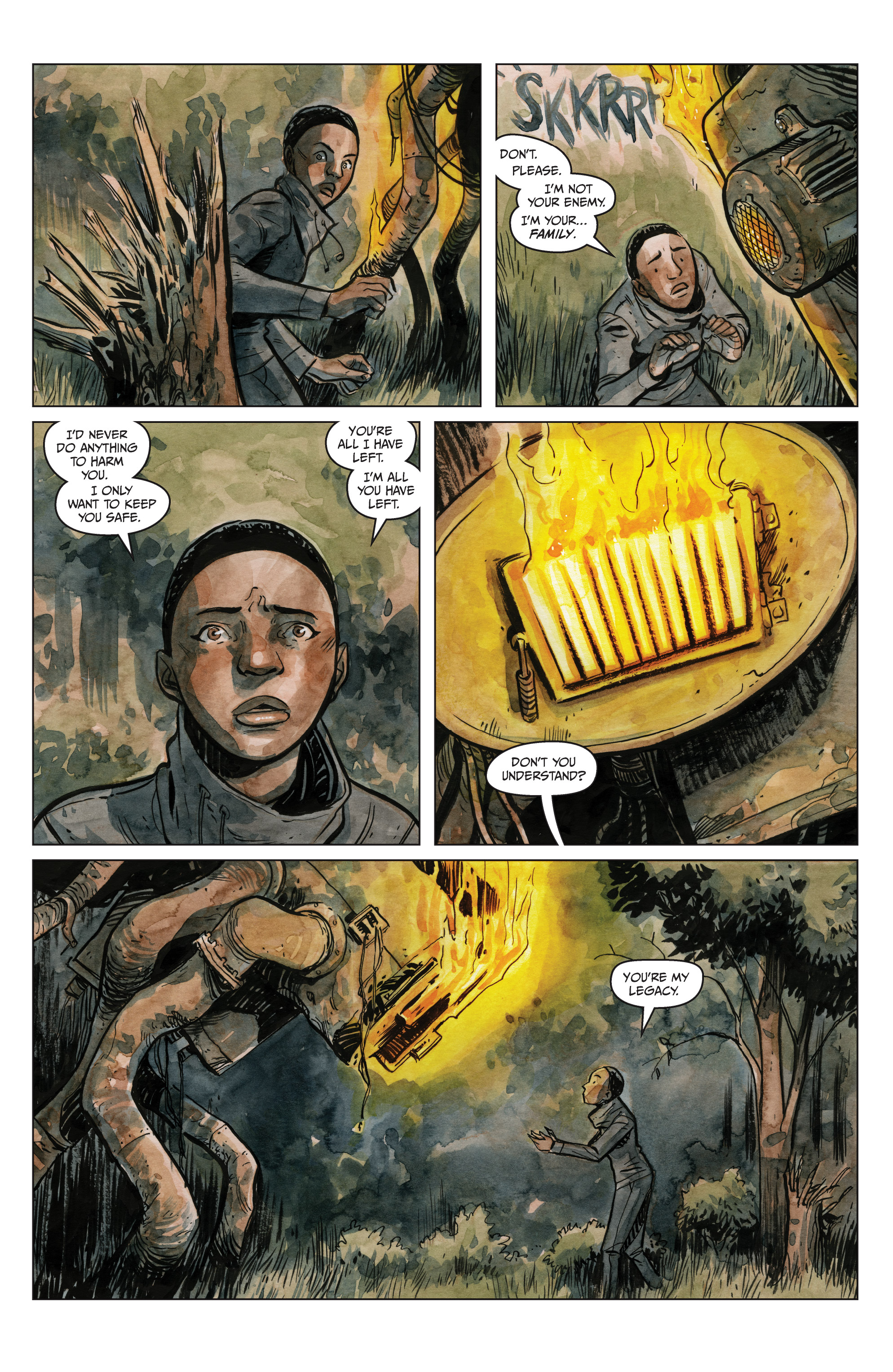 Read online Manor Black comic -  Issue #4 - 20