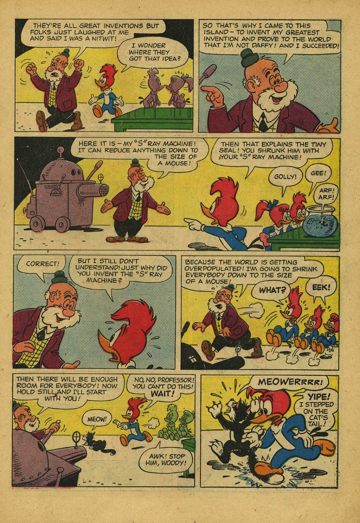 Read online Walter Lantz Woody Woodpecker (1952) comic -  Issue #45 - 11