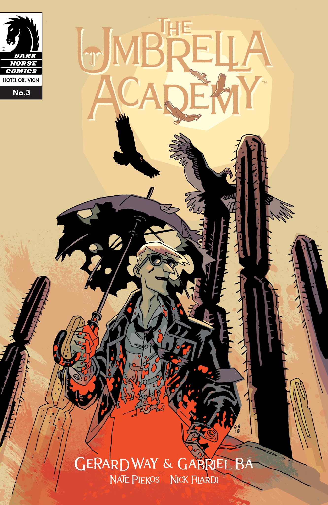 Read online The Umbrella Academy: Hotel Oblivion comic -  Issue #3 - 1