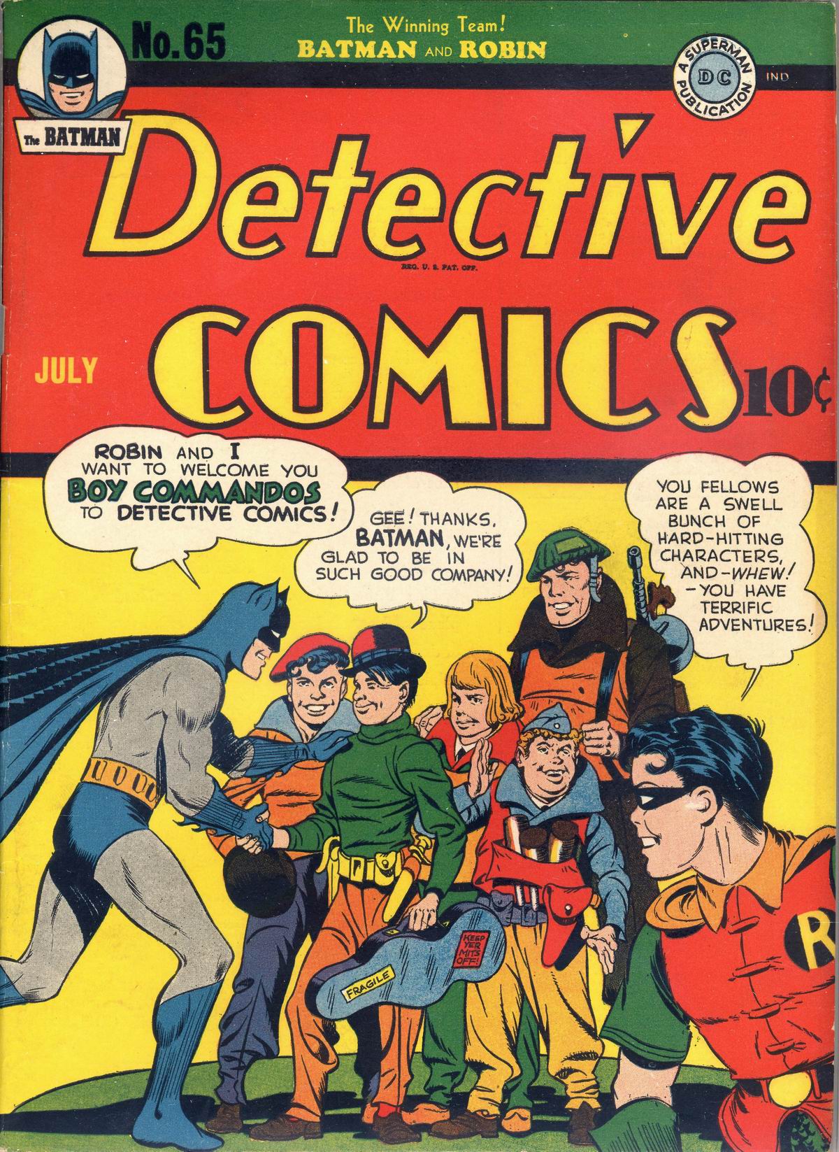 Read online Detective Comics (1937) comic -  Issue #65 - 2