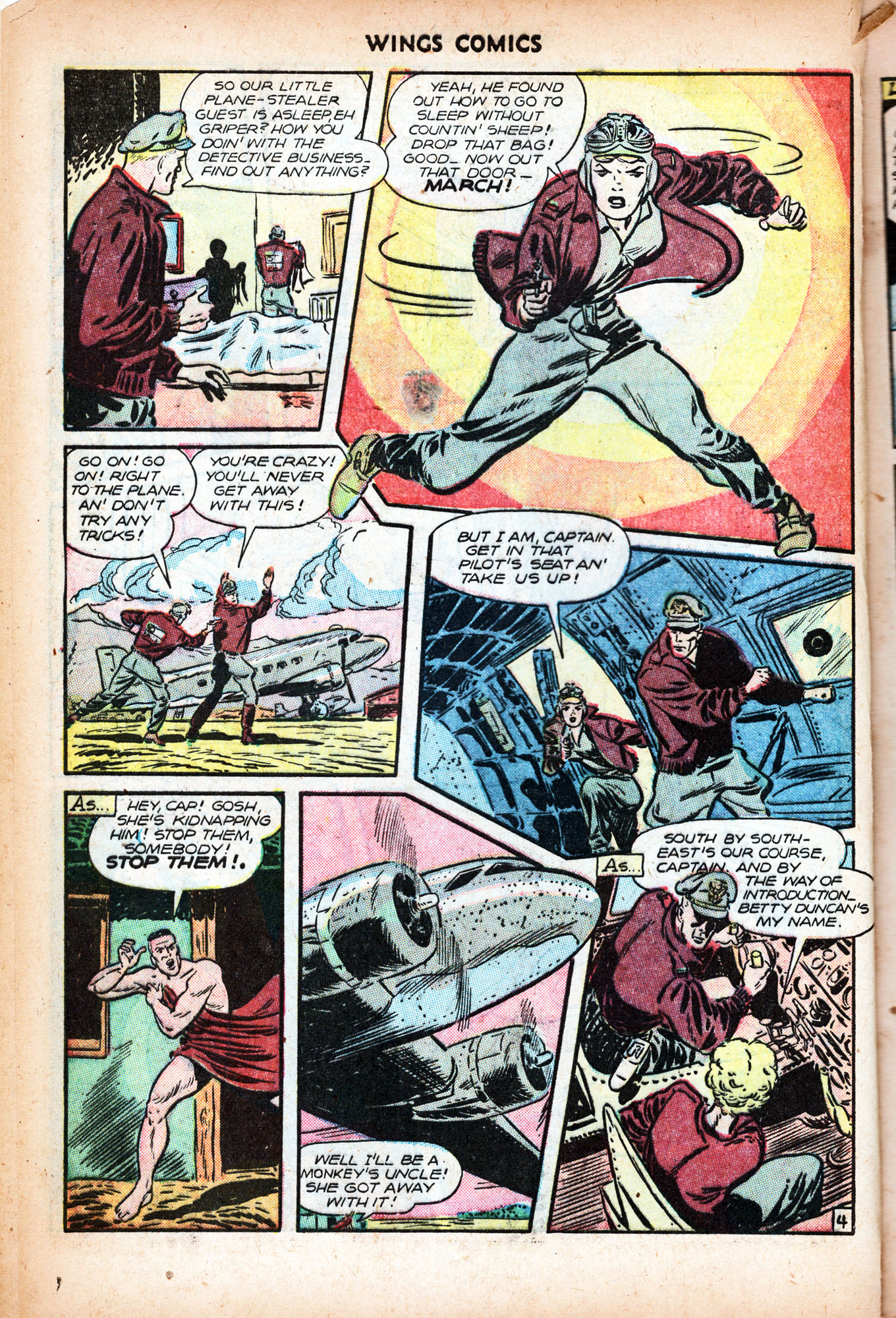 Read online Wings Comics comic -  Issue #80 - 6