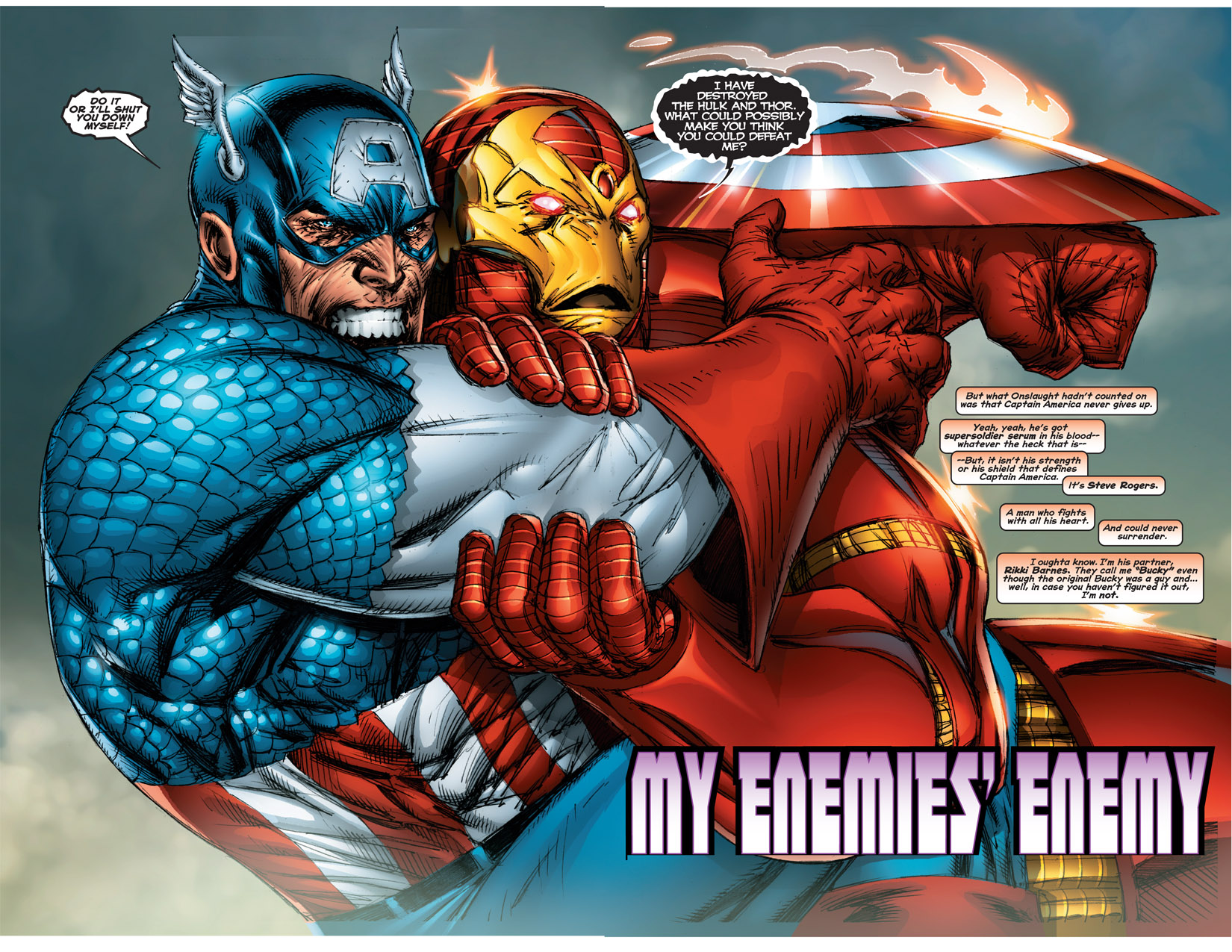 Read online Onslaught Reborn comic -  Issue #4 - 4