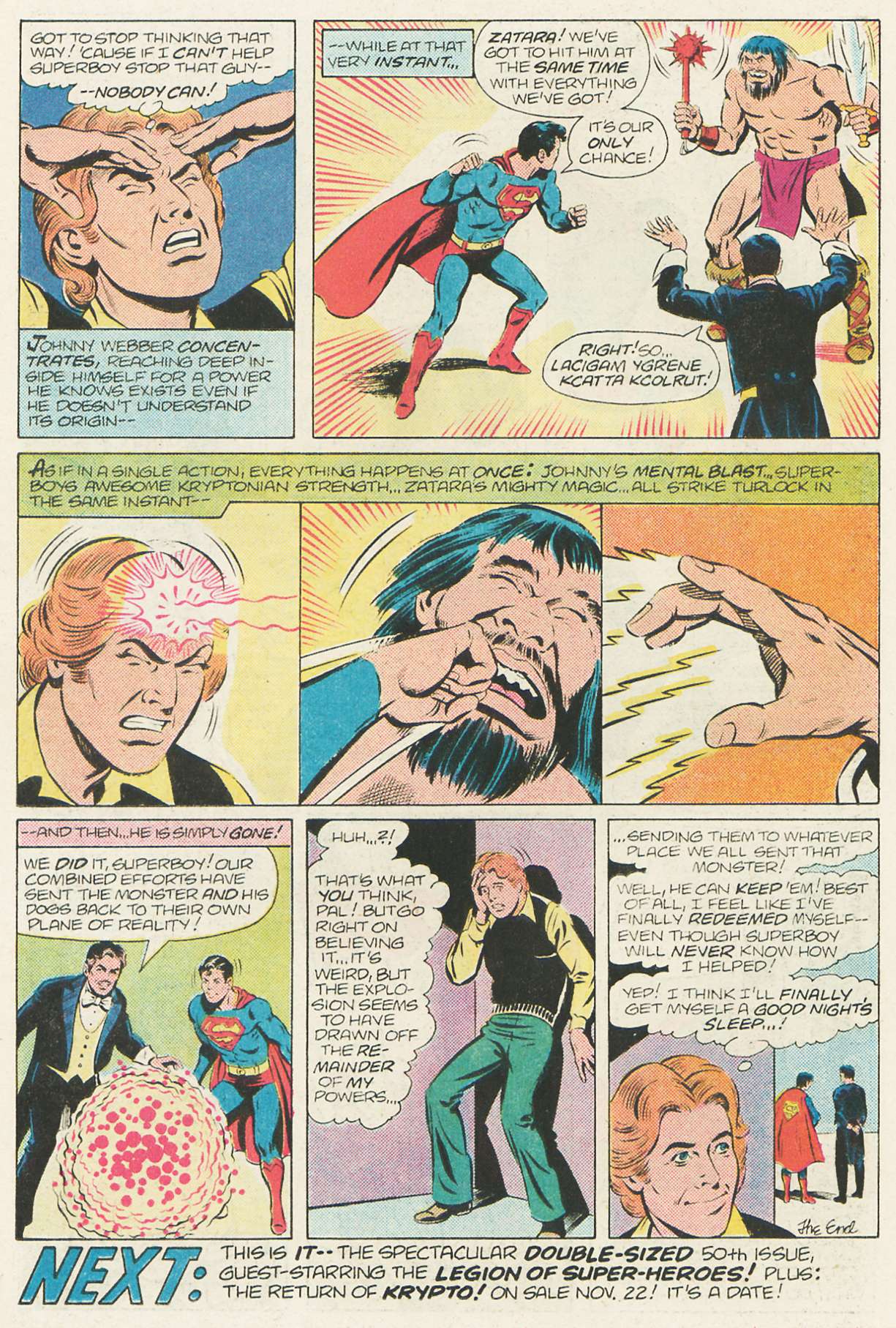 Read online The New Adventures of Superboy comic -  Issue #49 - 16