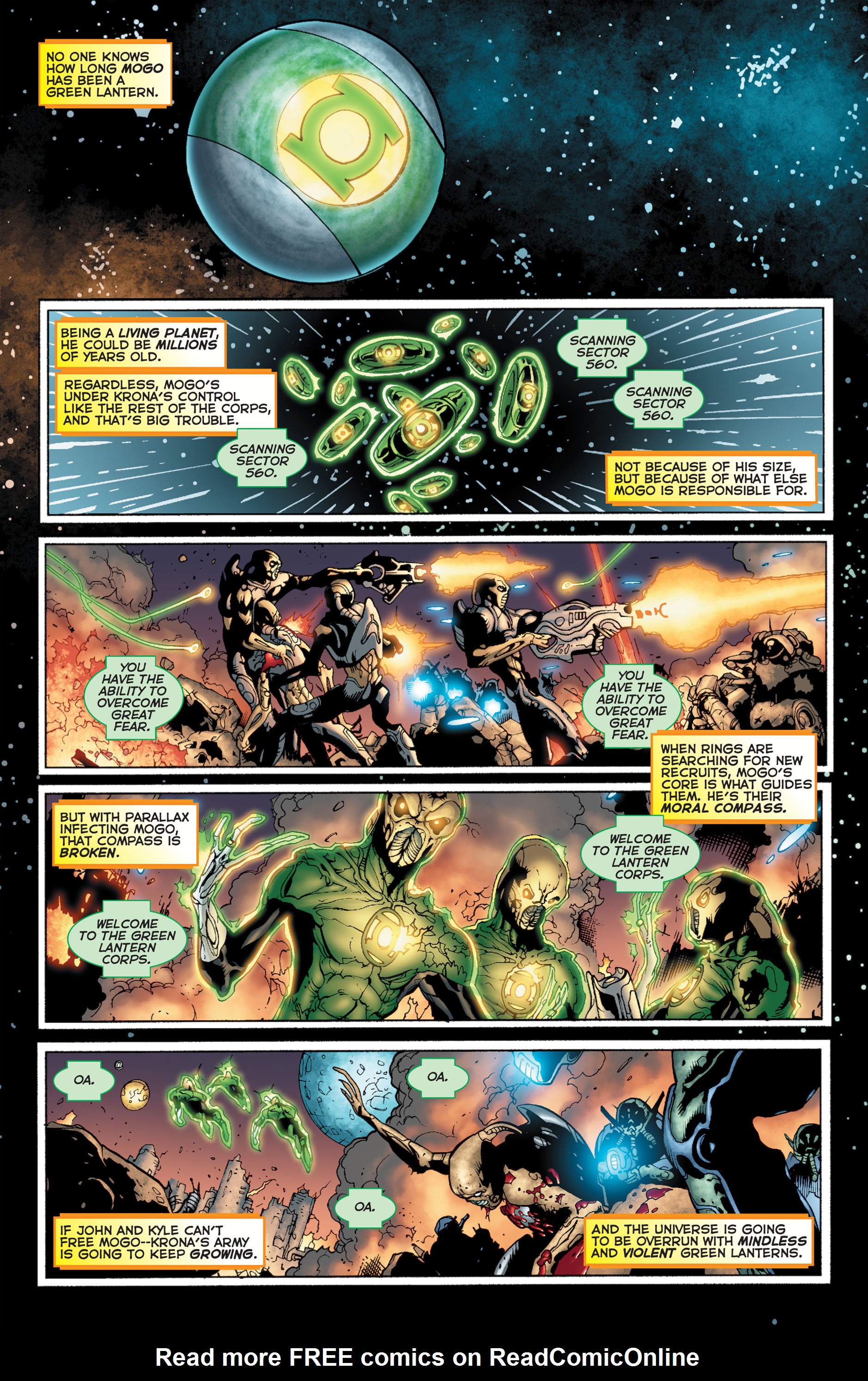 Read online Green Lantern: War of the Green Lanterns (2011) comic -  Issue # TPB - 152