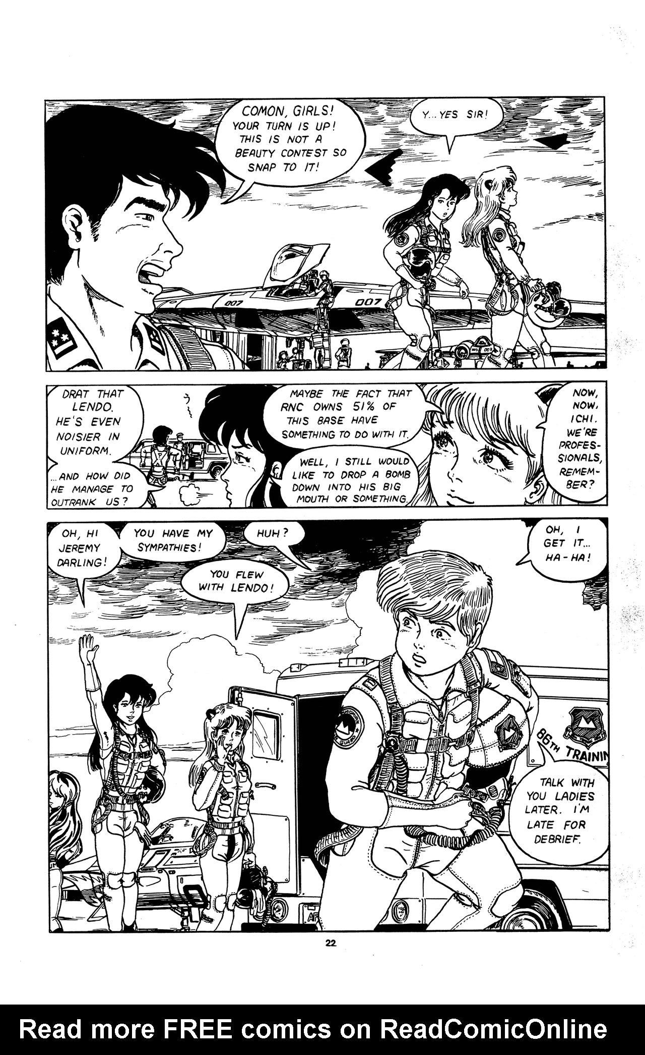 Read online Girls of Ninja High School comic -  Issue #2 - 22