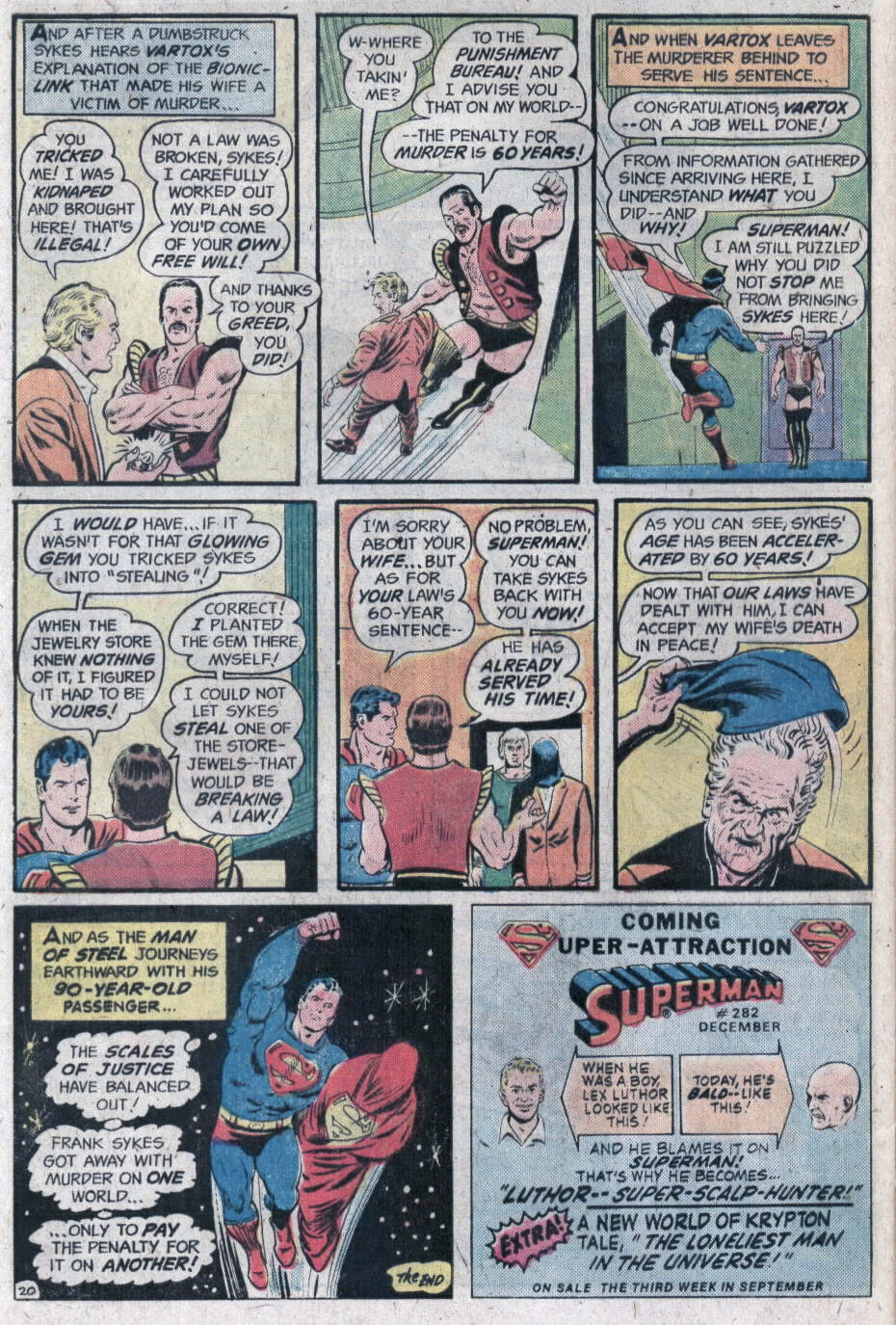 Read online Superman (1939) comic -  Issue #281 - 21