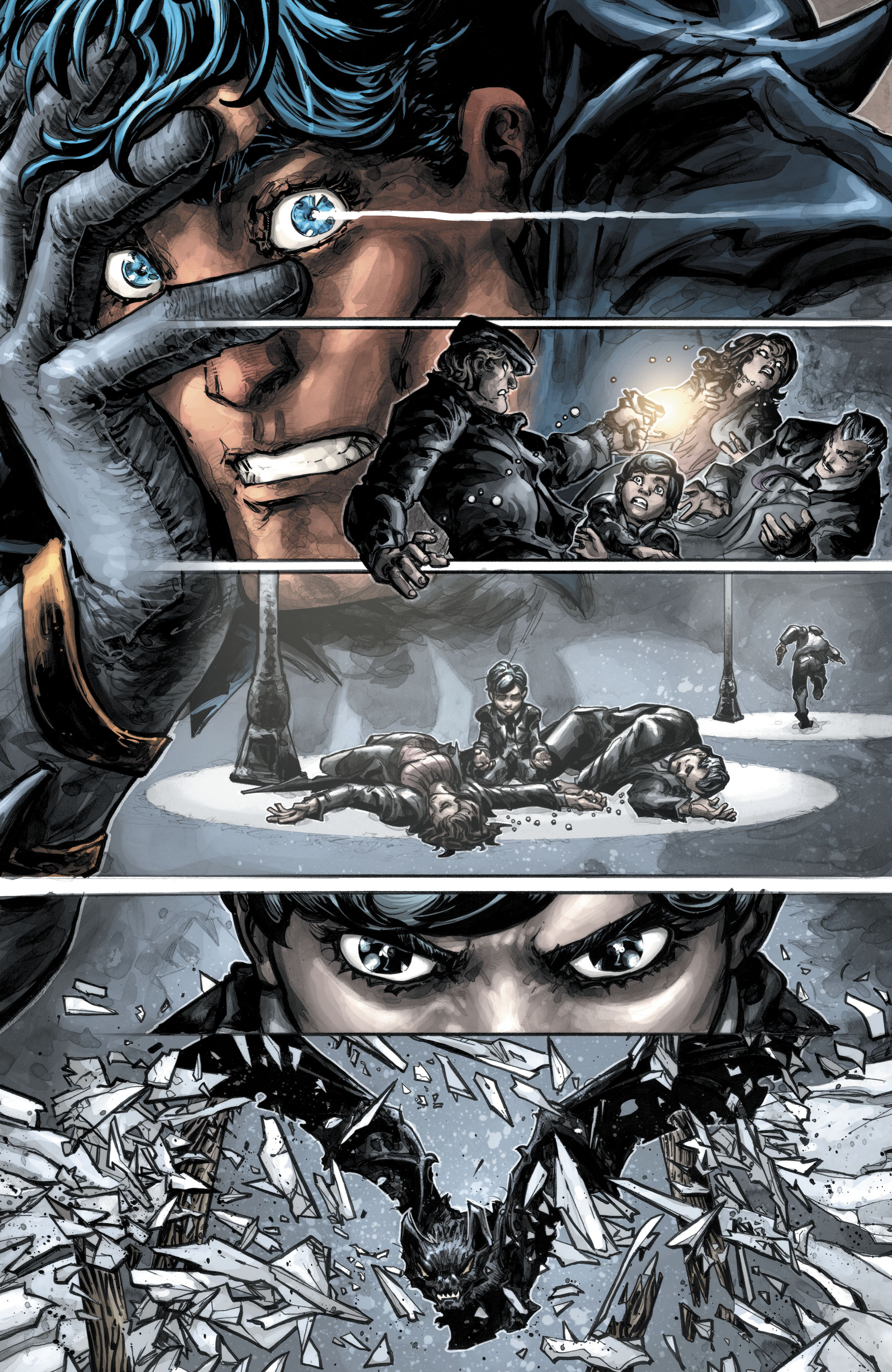 Read online Batman/Teenage Mutant Ninja Turtles III comic -  Issue #3 - 17