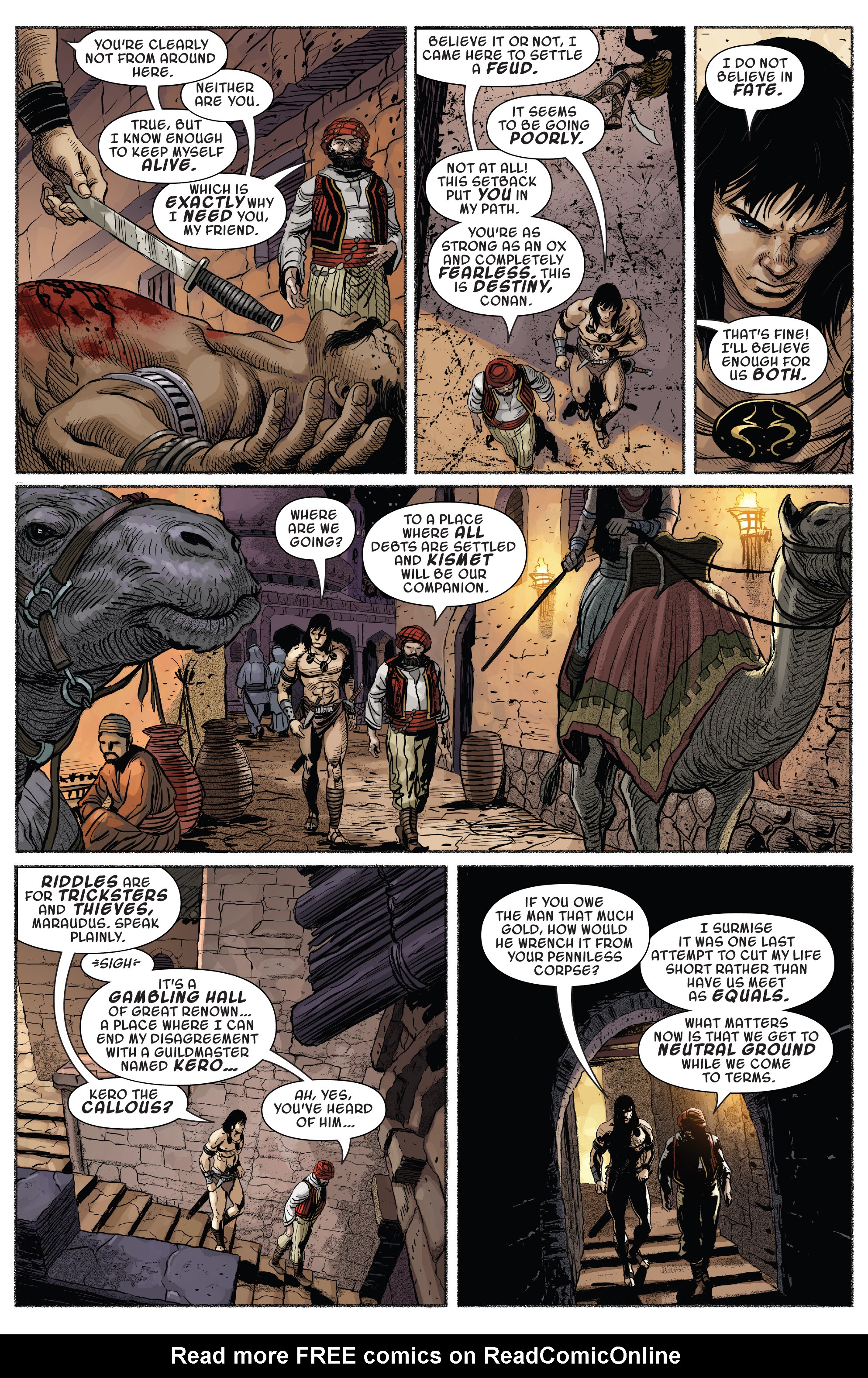 Read online Savage Sword of Conan comic -  Issue #7 - 9