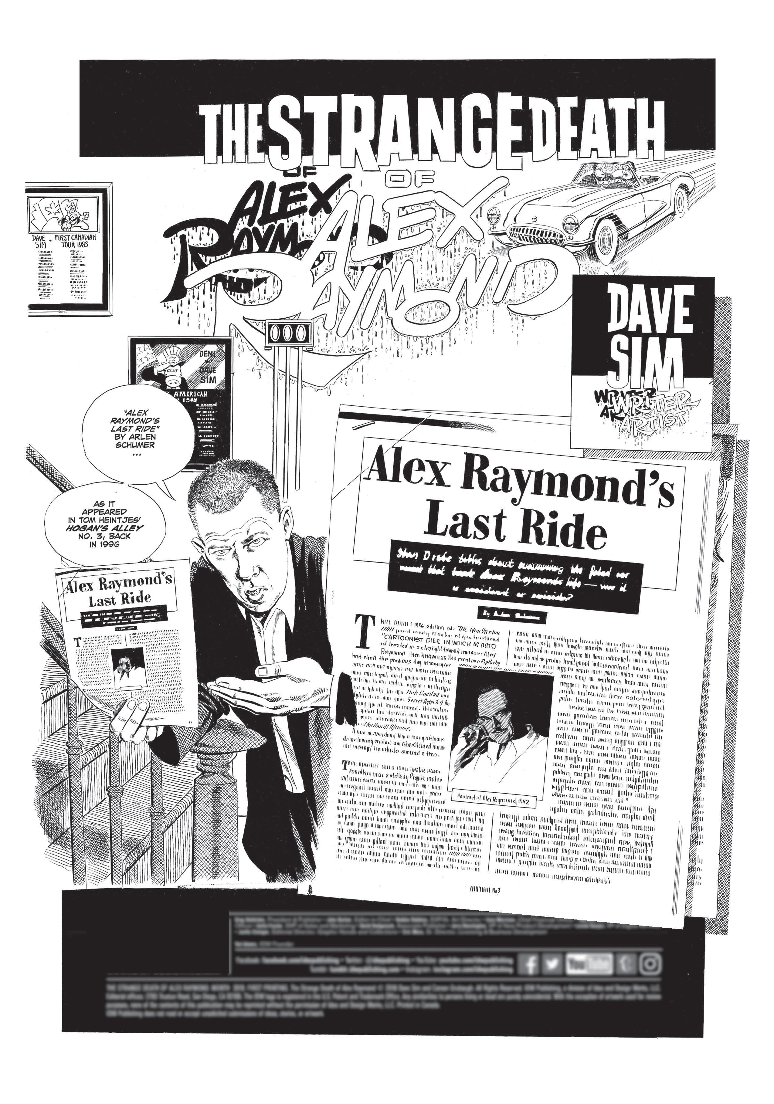 Read online The Strange Death Of Alex Raymond comic -  Issue # TPB - 63
