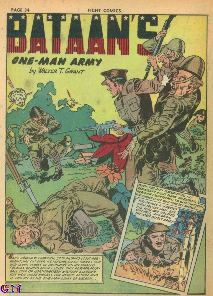 Read online Fight Comics comic -  Issue #20 - 35