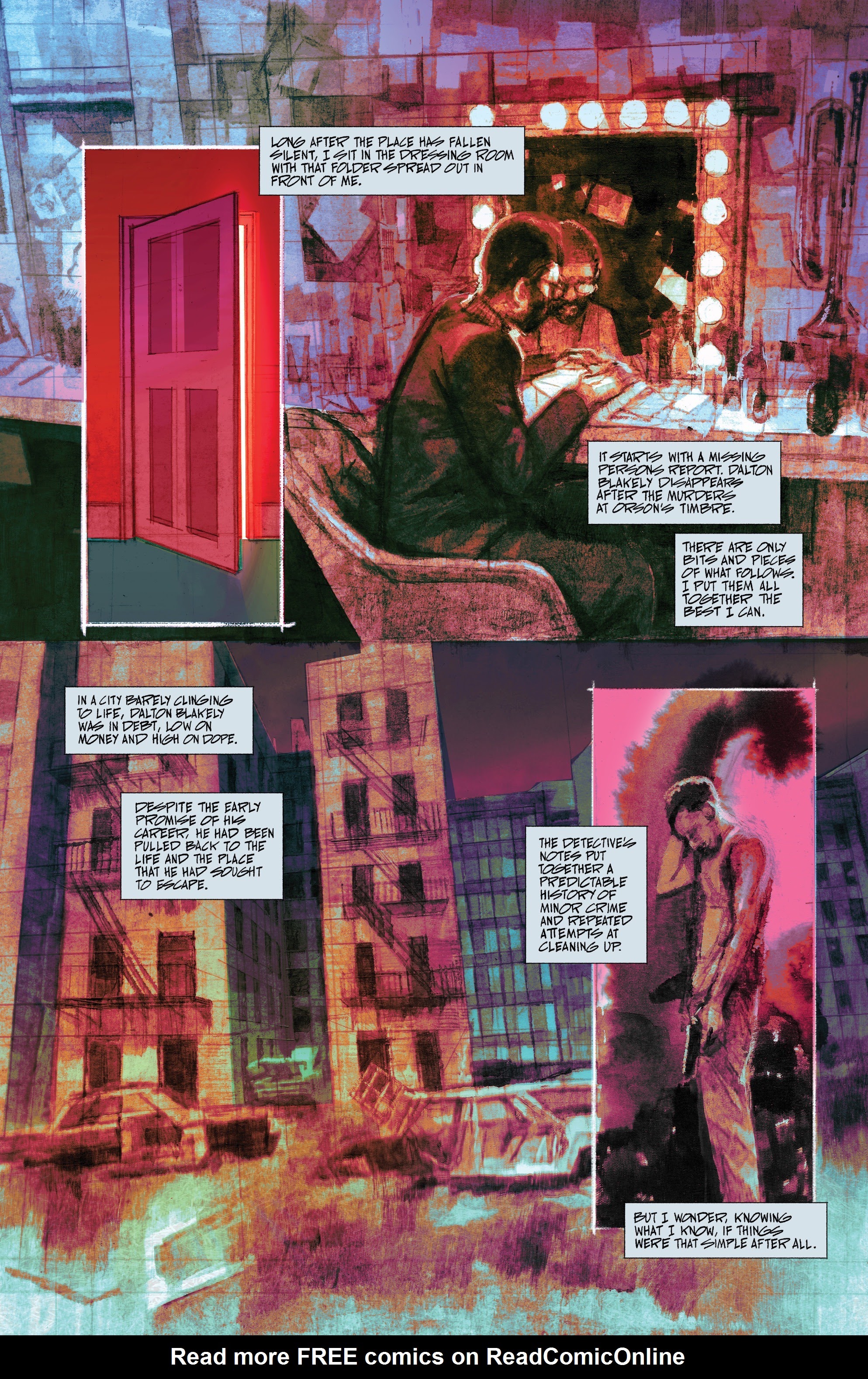 Read online Blue In Green comic -  Issue # TPB - 100