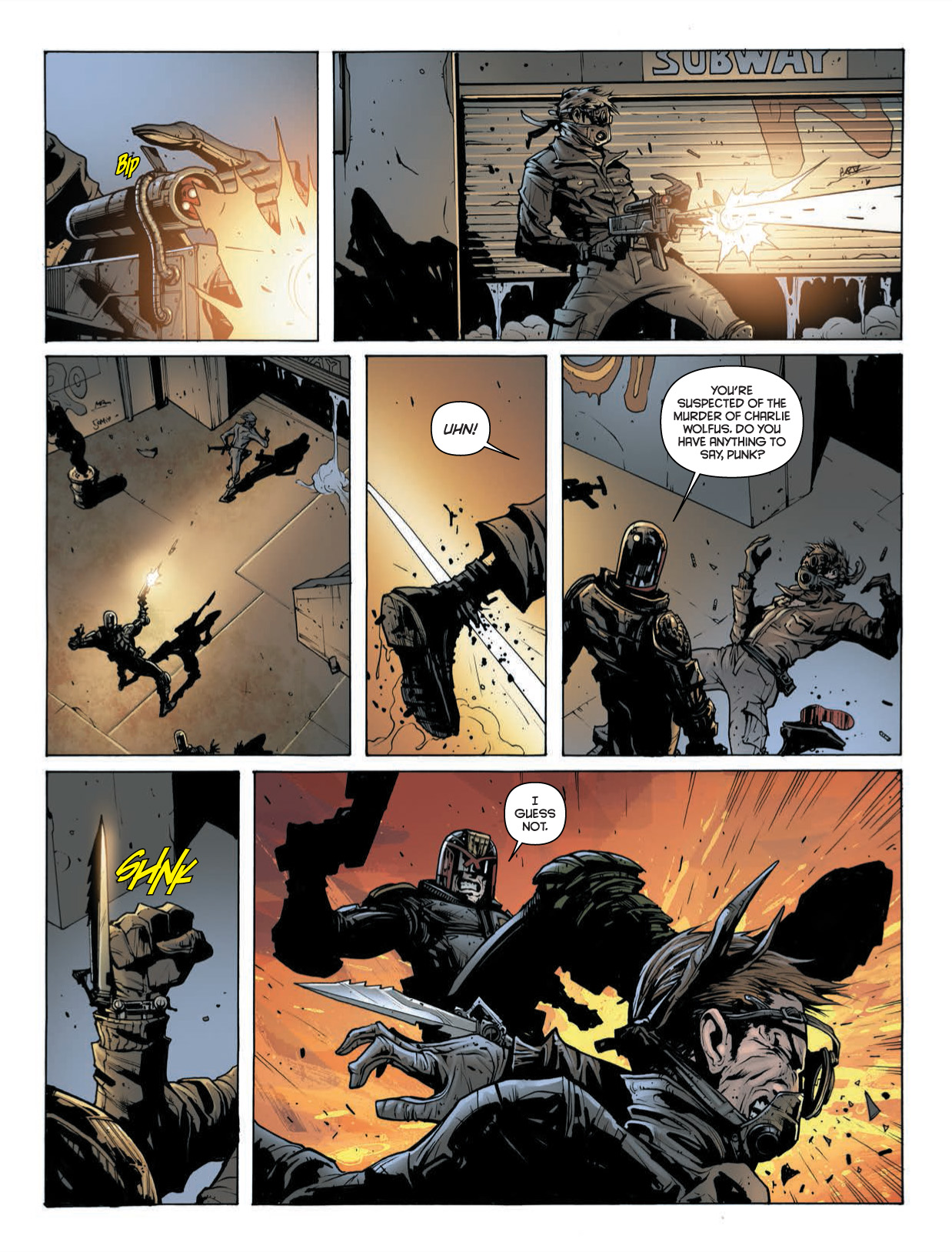 Read online Judge Dredd Megazine (Vol. 5) comic -  Issue #351 - 58