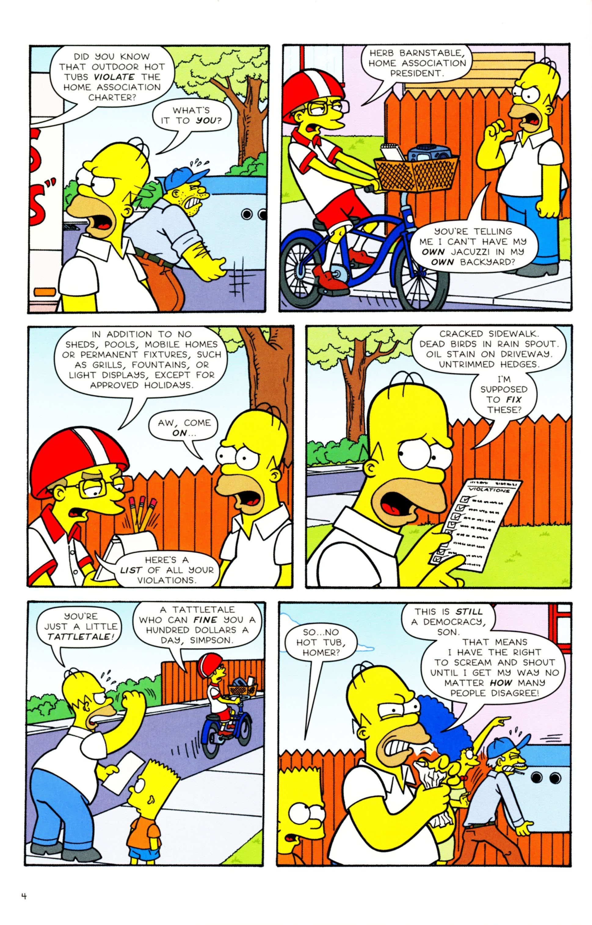 Read online Simpsons Comics comic -  Issue #158 - 5