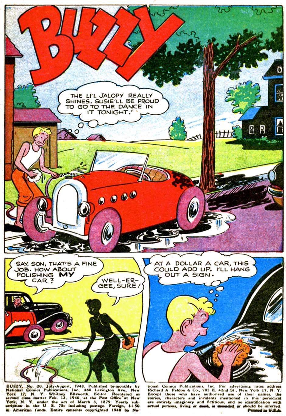 Read online Buzzy comic -  Issue #20 - 3