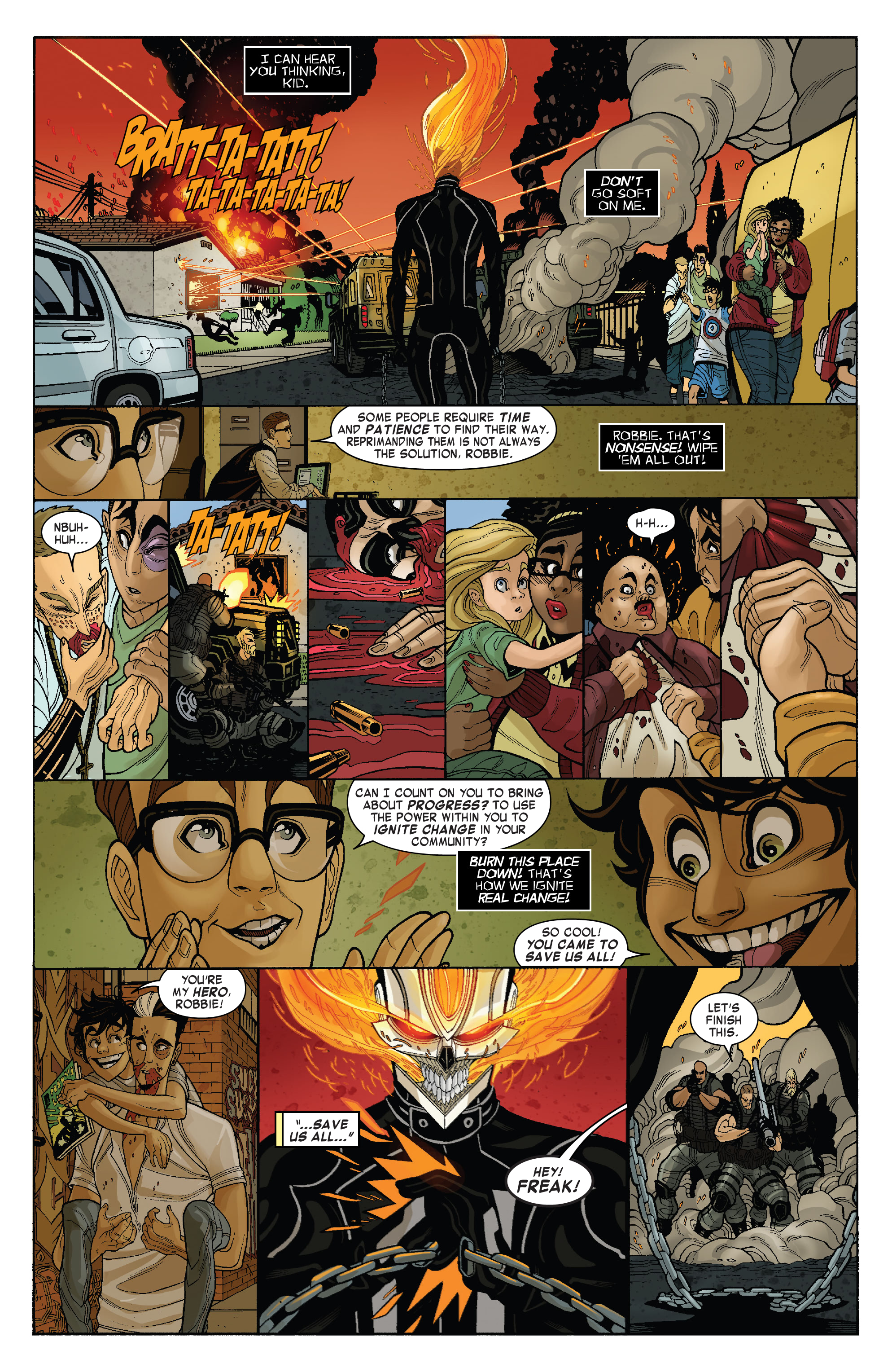 Read online Ghost Rider: Robbie Reyes - The Complete Collection comic -  Issue # TPB (Part 1) - 98