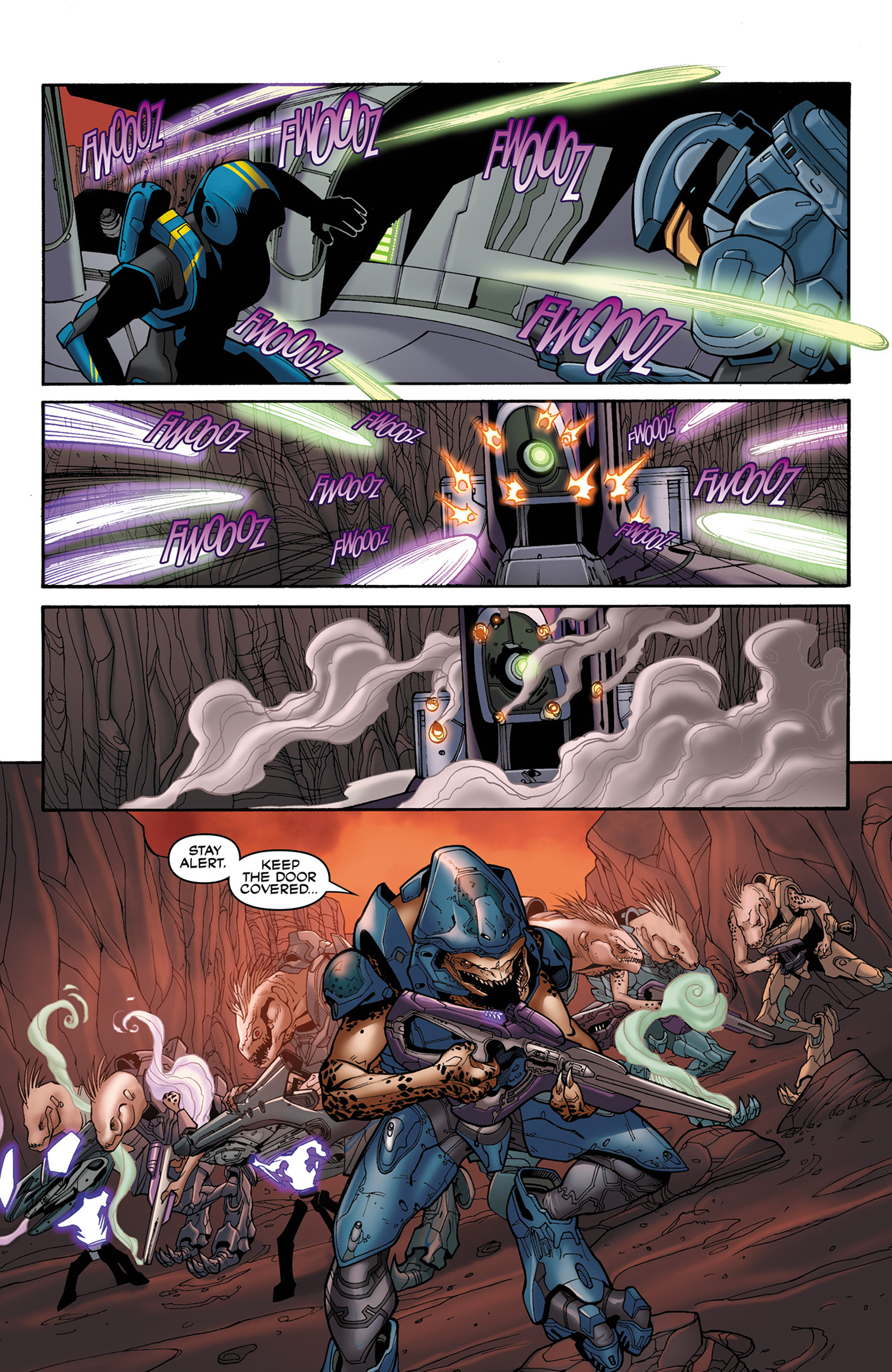 Read online Halo: Escalation comic -  Issue #11 - 15