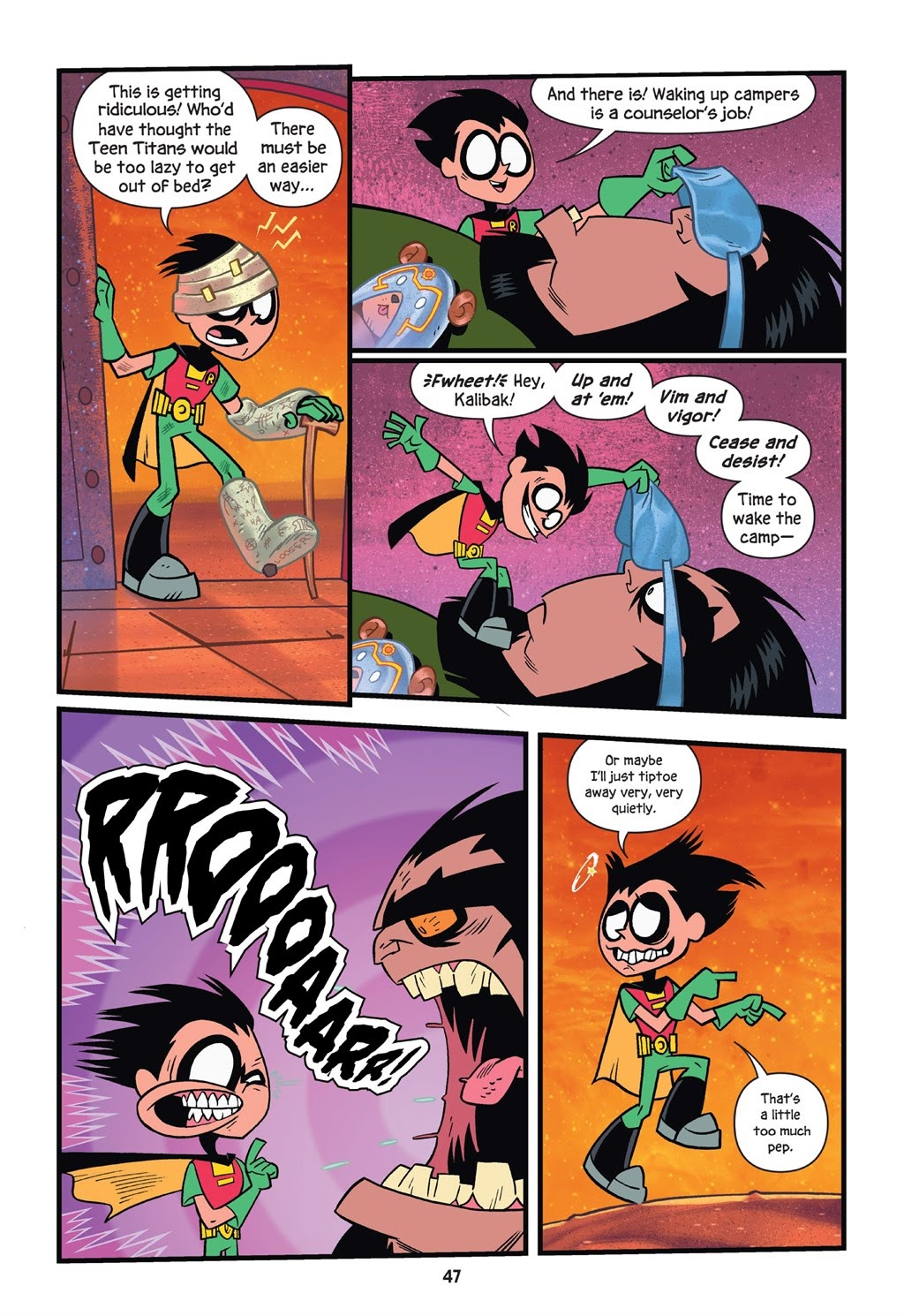 Read online Teen Titans Go! To Camp comic -  Issue # _TPB - 45