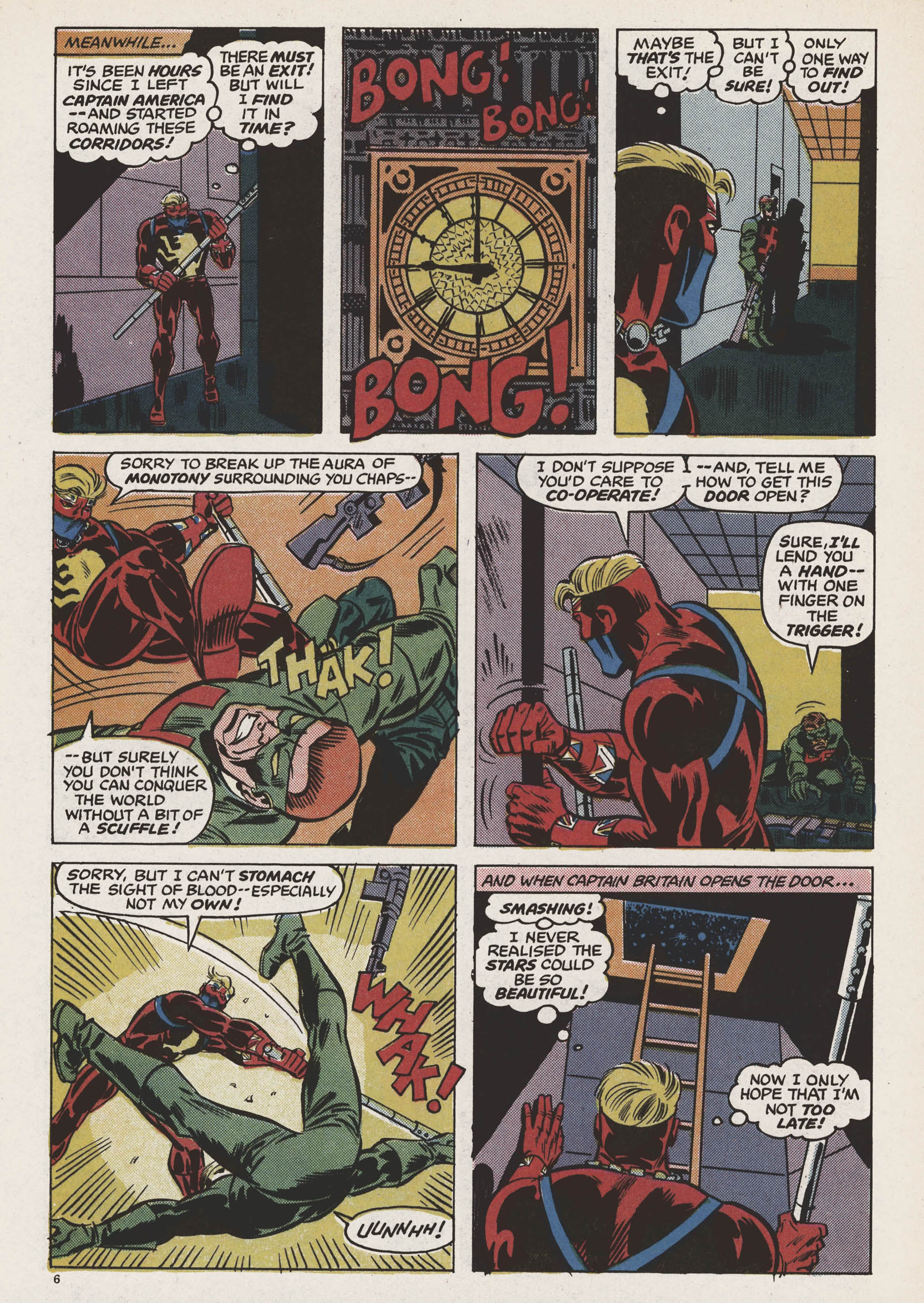 Read online Captain Britain (1976) comic -  Issue #23 - 6