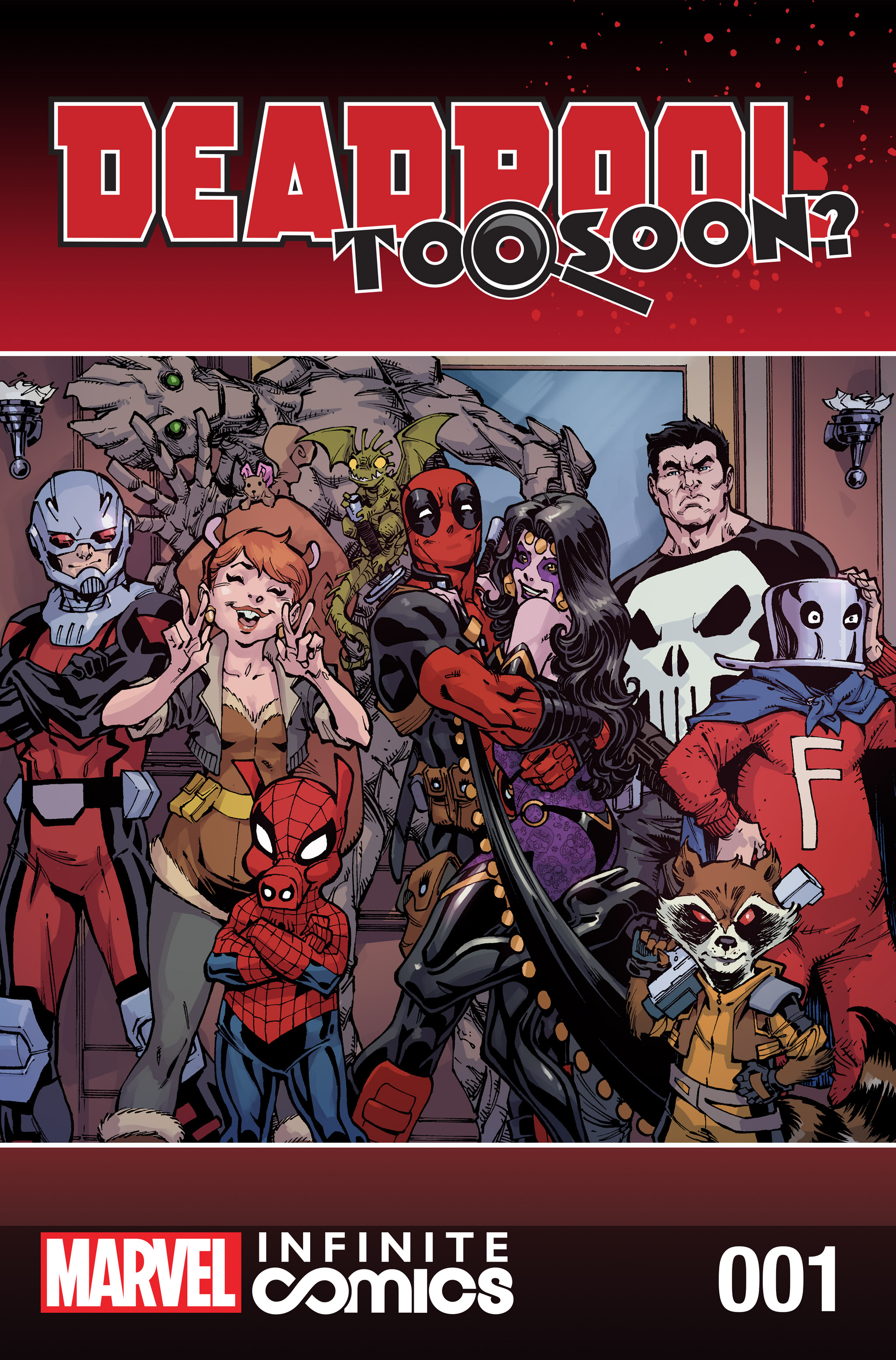 Read online Deadpool: Too Soon? Infinite Comic comic -  Issue #1 - 1