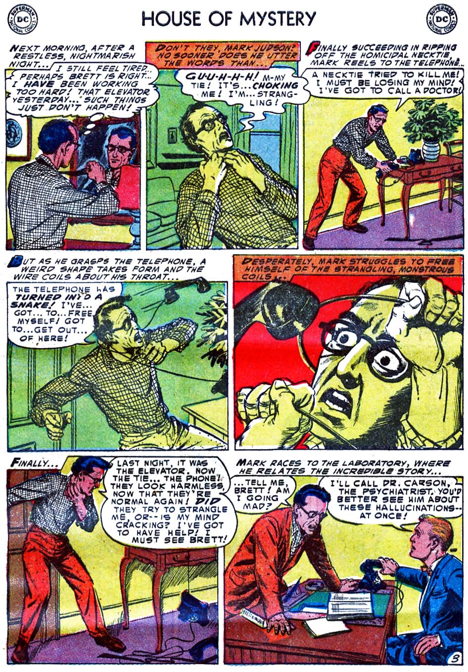 Read online House of Mystery (1951) comic -  Issue #31 - 5