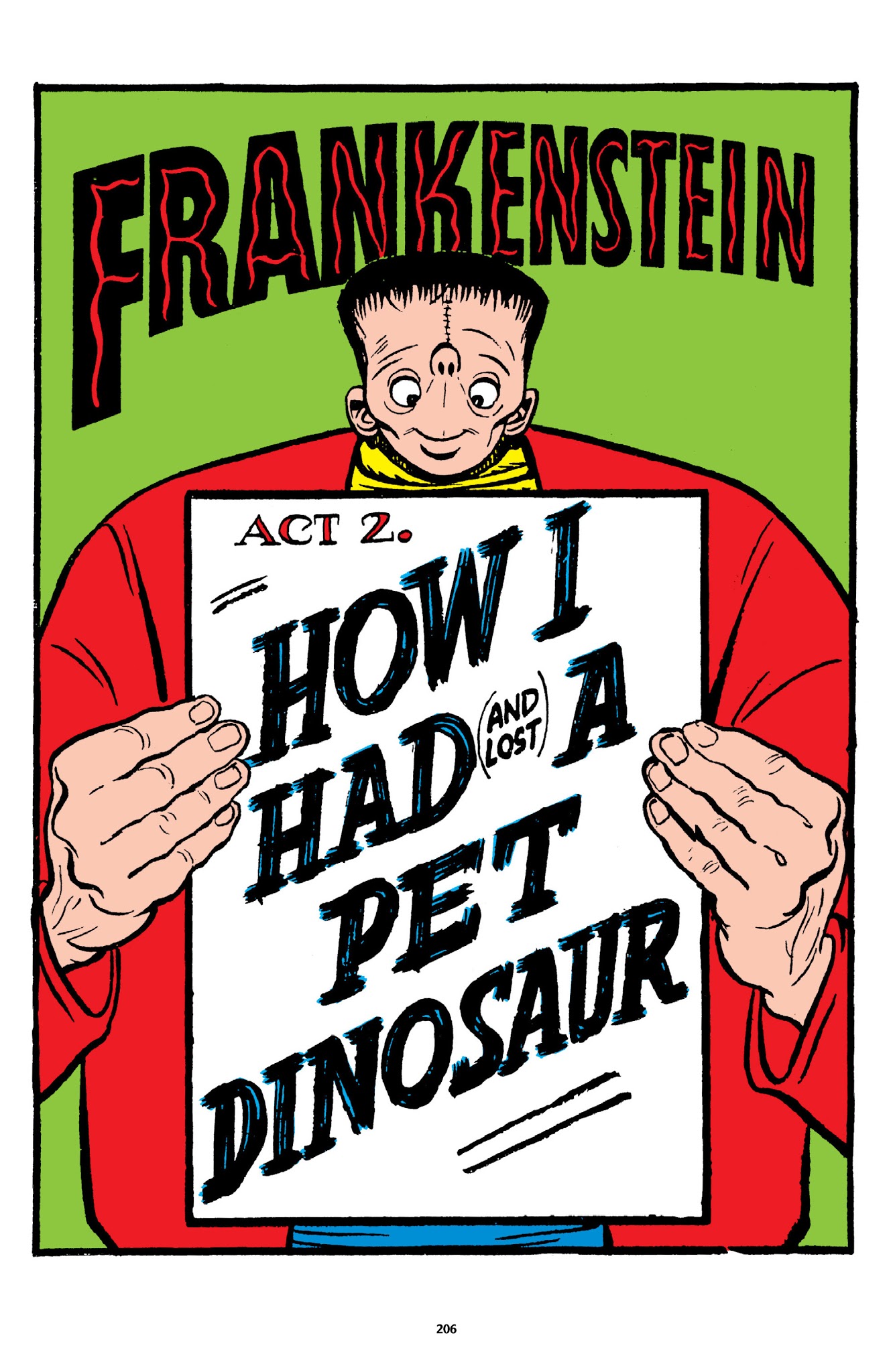 Read online Frankenstein: The Mad Science of Dick Briefer comic -  Issue # TPB - 202
