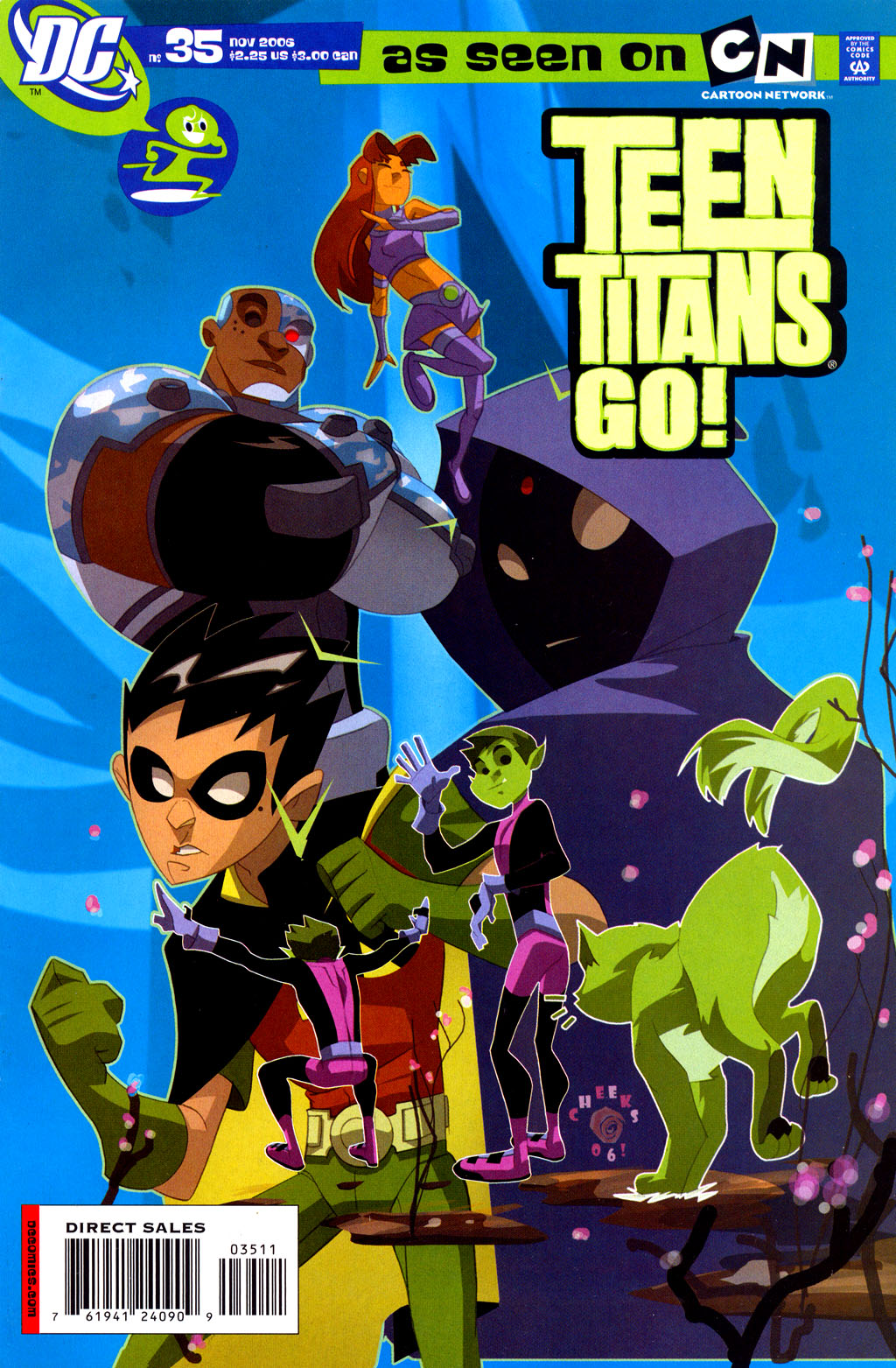 Read online Teen Titans Go! (2003) comic -  Issue #35 - 1