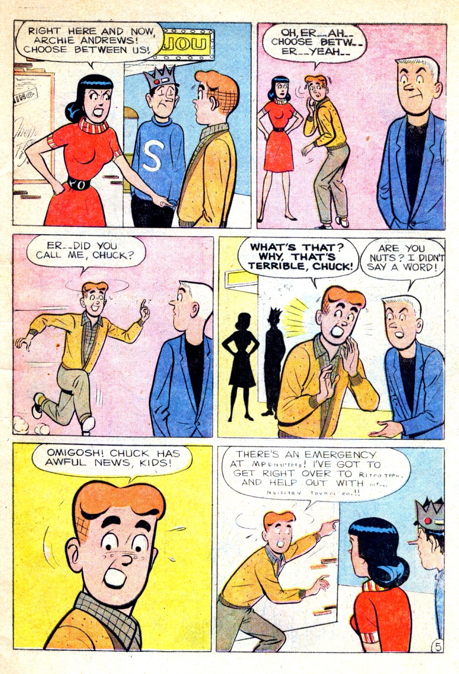 Read online Pep Comics comic -  Issue #167 - 7