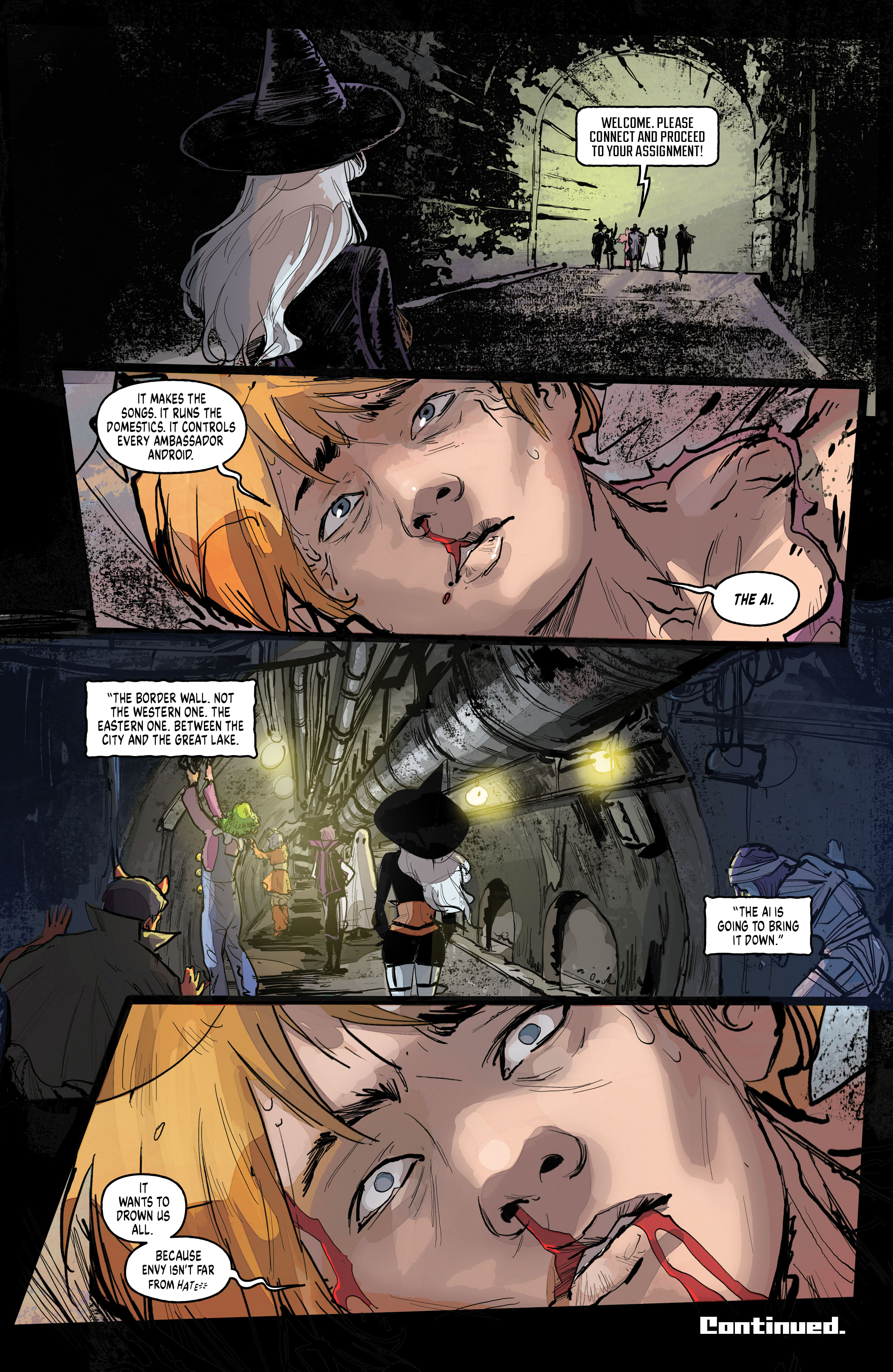 Read online Hexware comic -  Issue #5 - 24