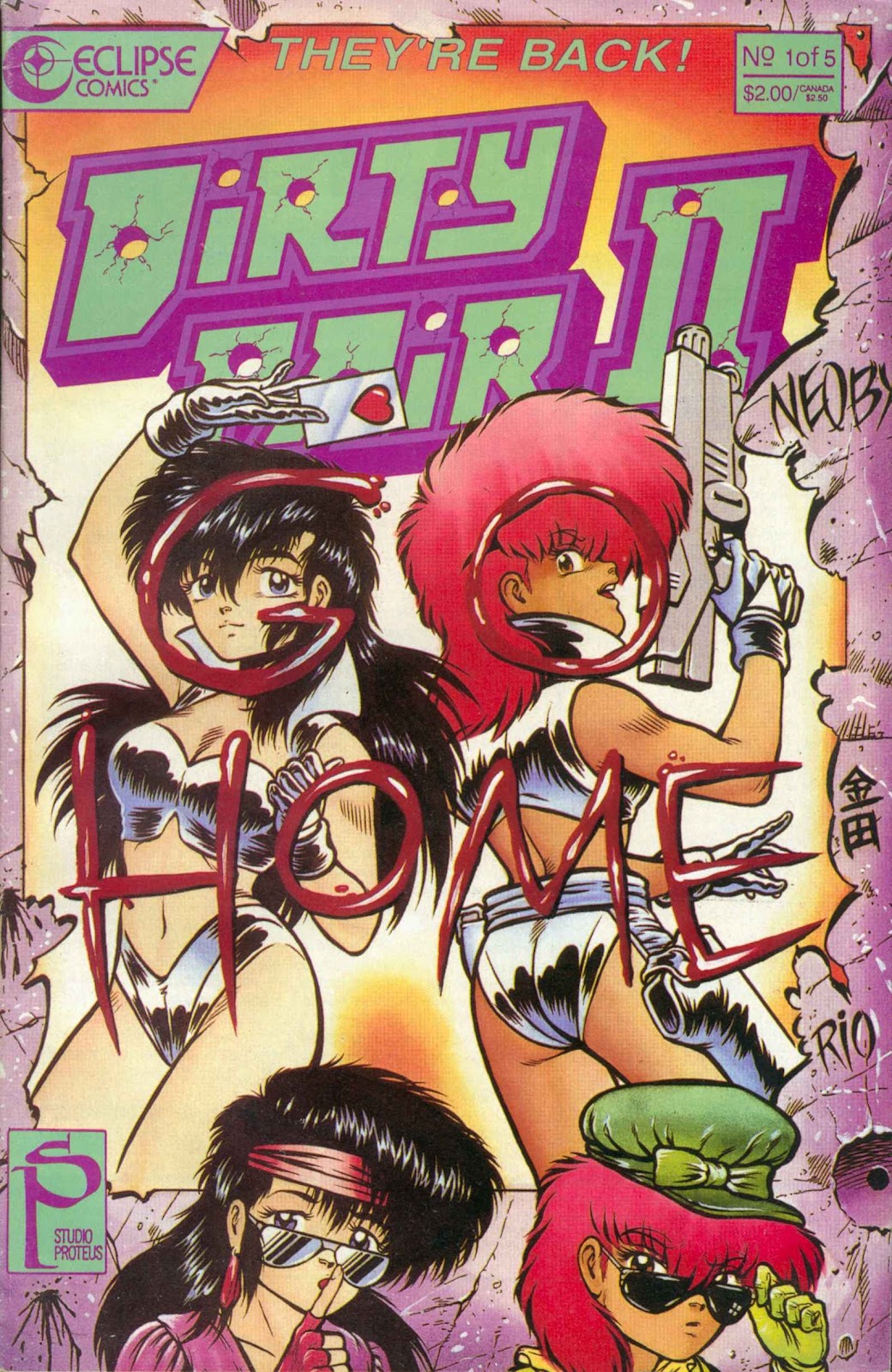 Dirty Pair II issue 1 - Page 1