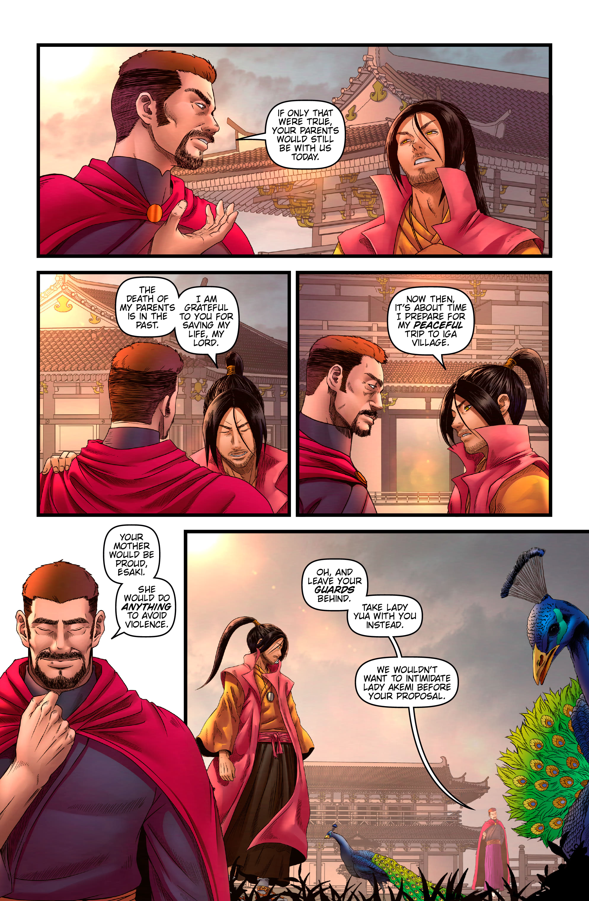 Read online Honor and Curse comic -  Issue #8 - 8