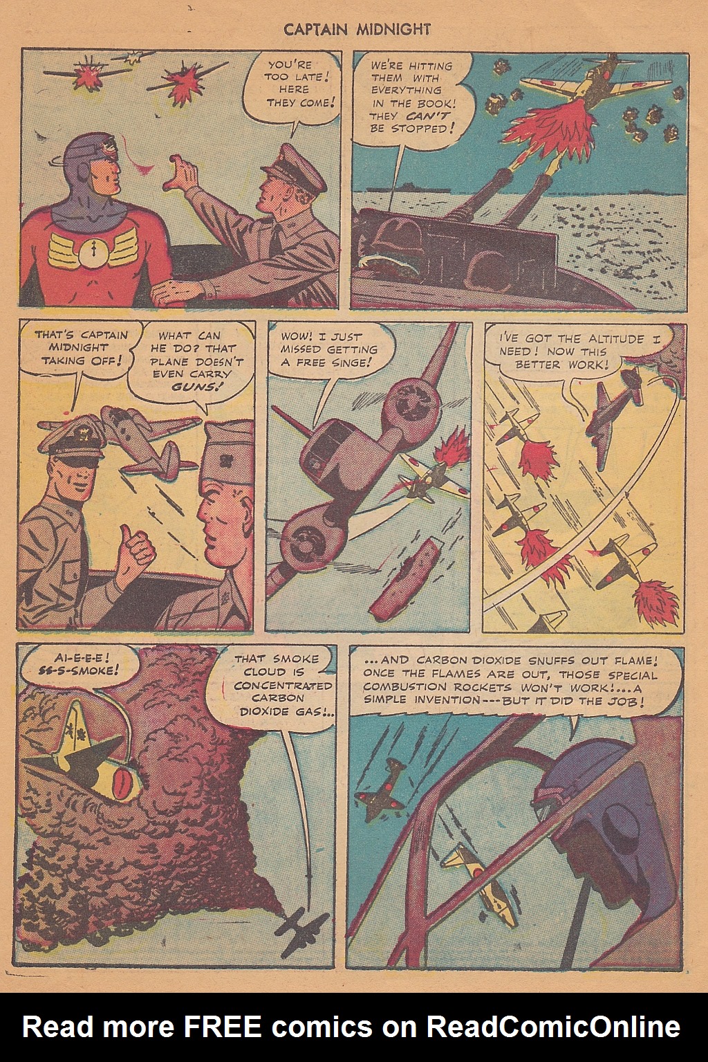 Read online Captain Midnight (1942) comic -  Issue #37 - 30