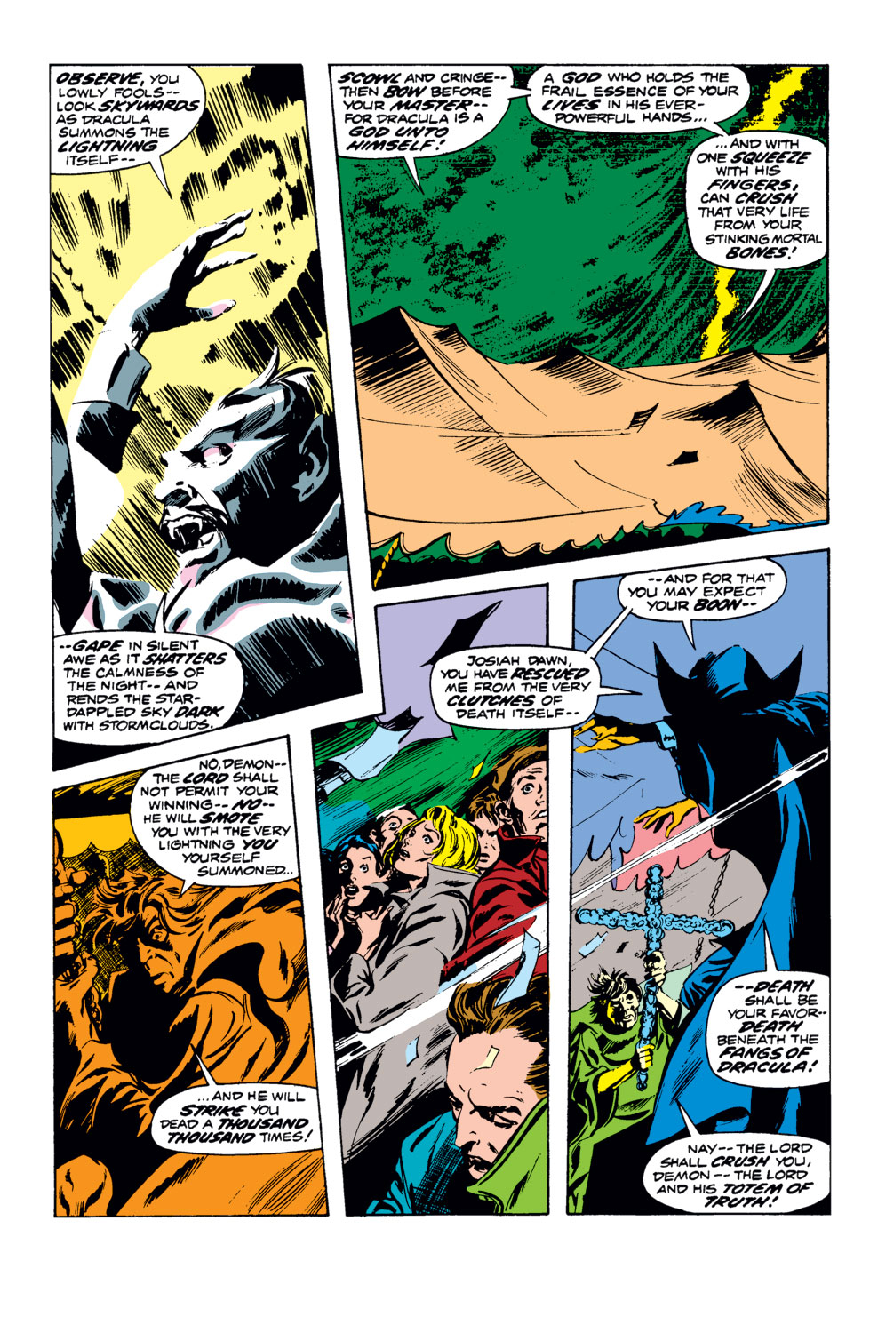 Read online Tomb of Dracula (1972) comic -  Issue #14 - 18