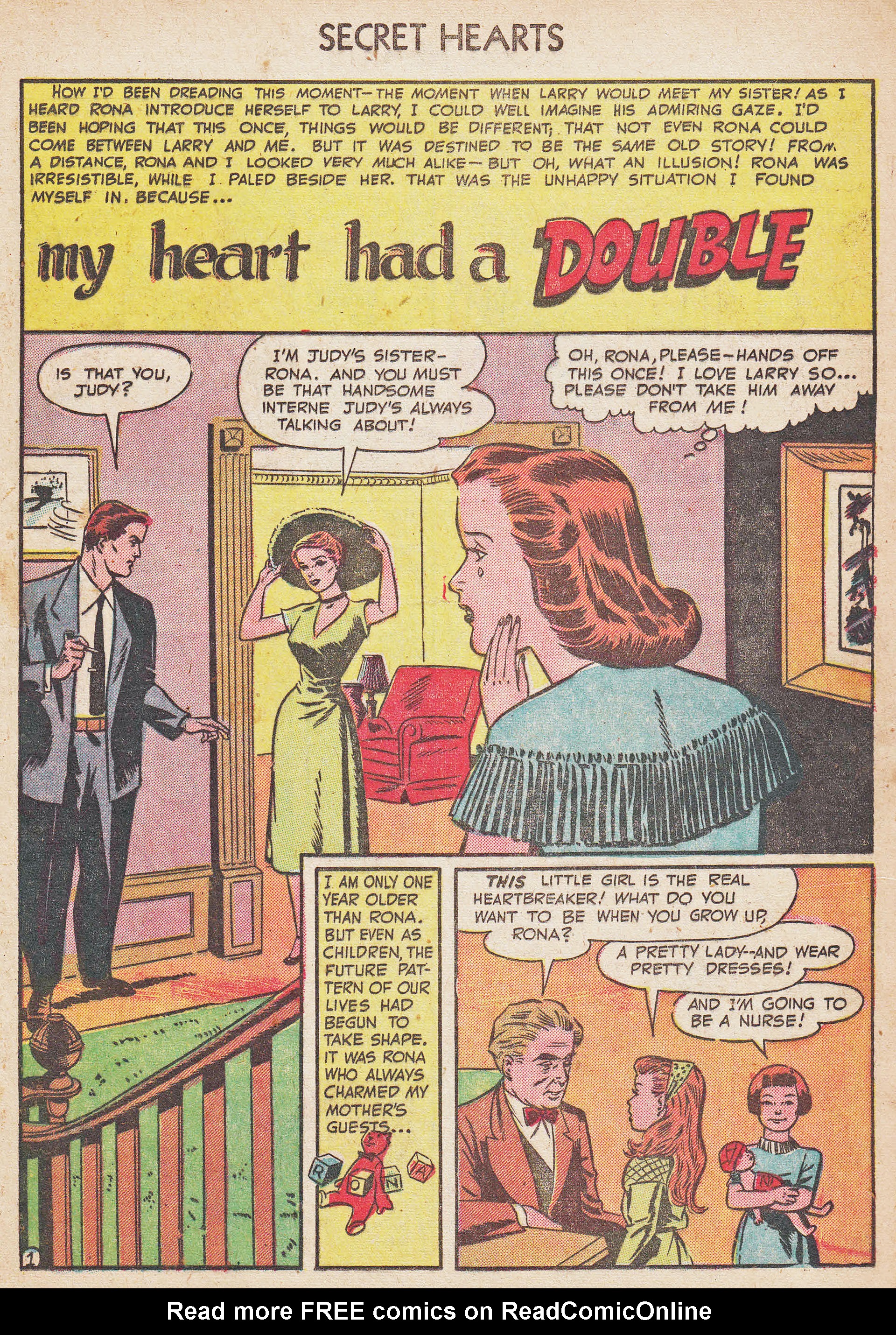 Read online Secret Hearts comic -  Issue #7 - 17
