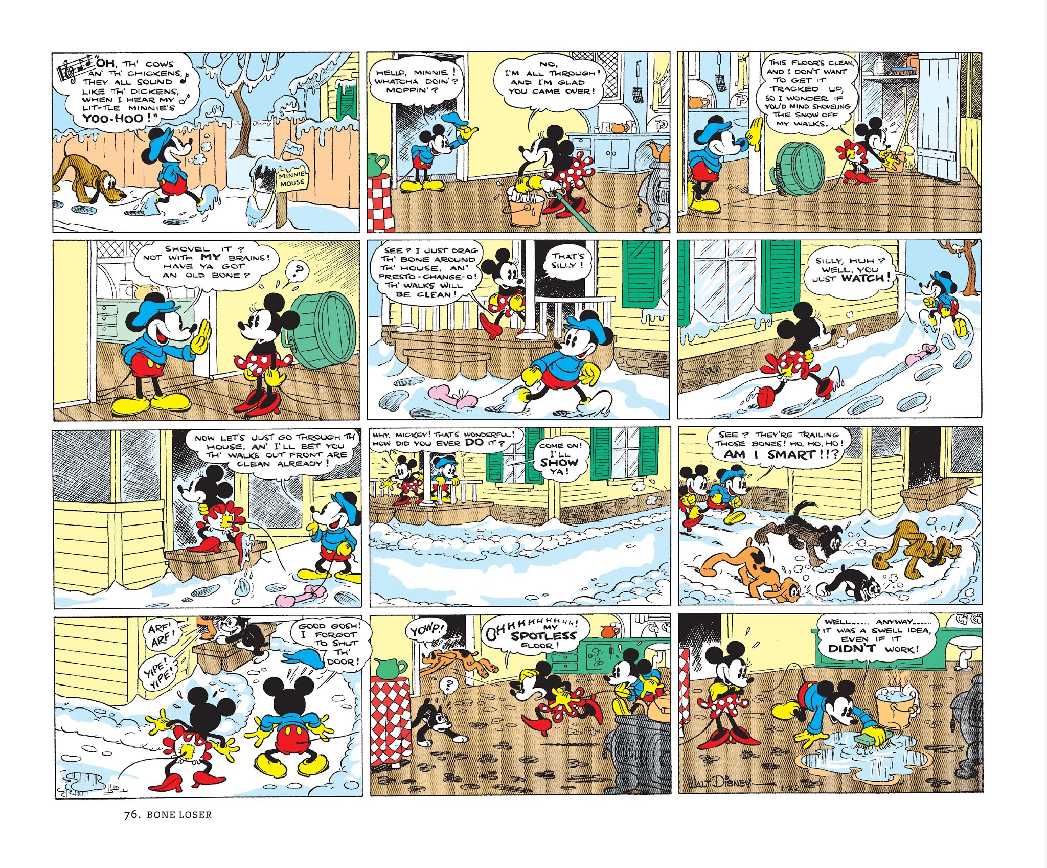 Read online Walt Disney's Mickey Mouse Color Sundays comic -  Issue # TPB 1 (Part 1) - 76