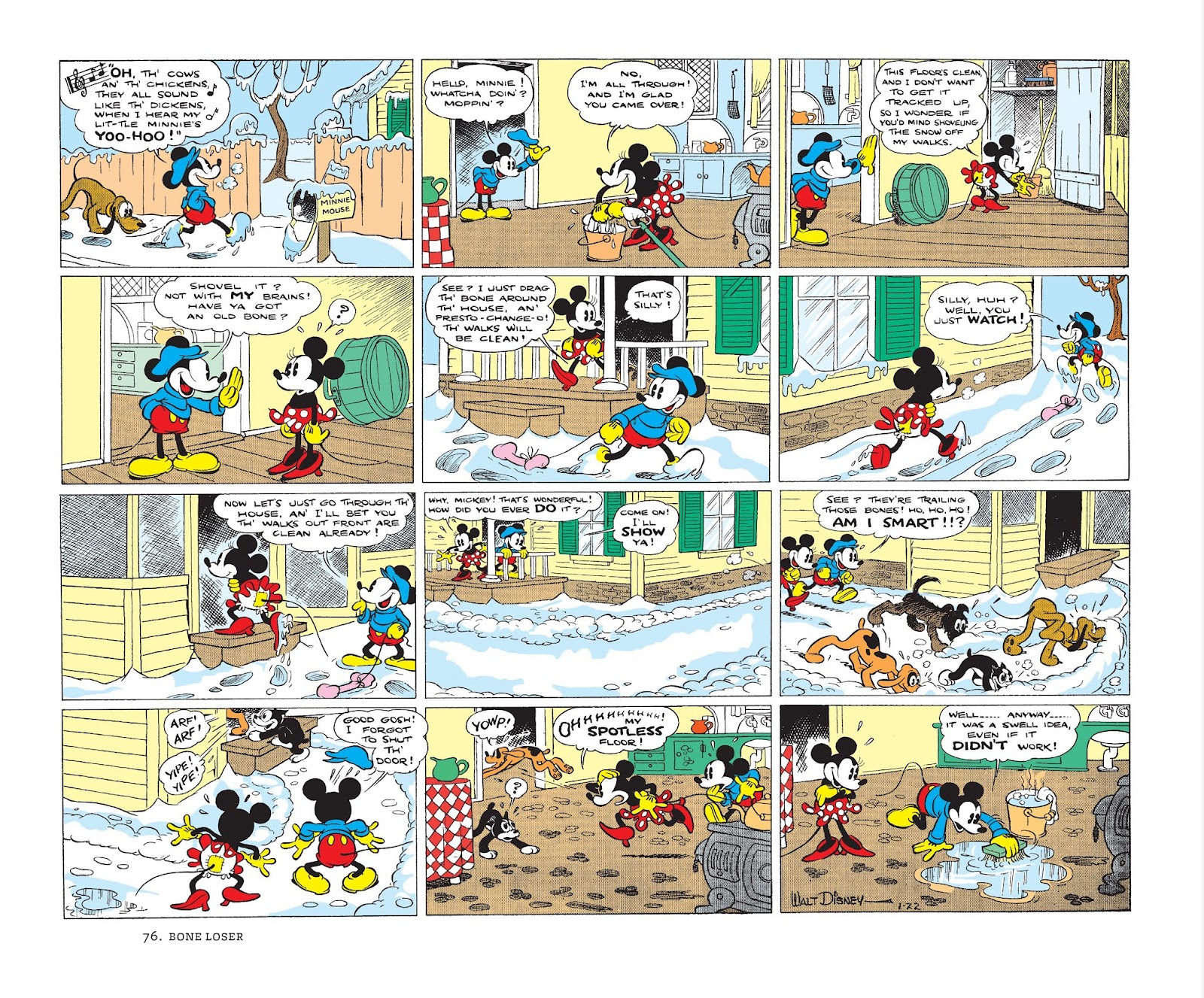 Walt Disney's Mickey Mouse Color Sundays issue TPB 1 (Part 1) - Page 76