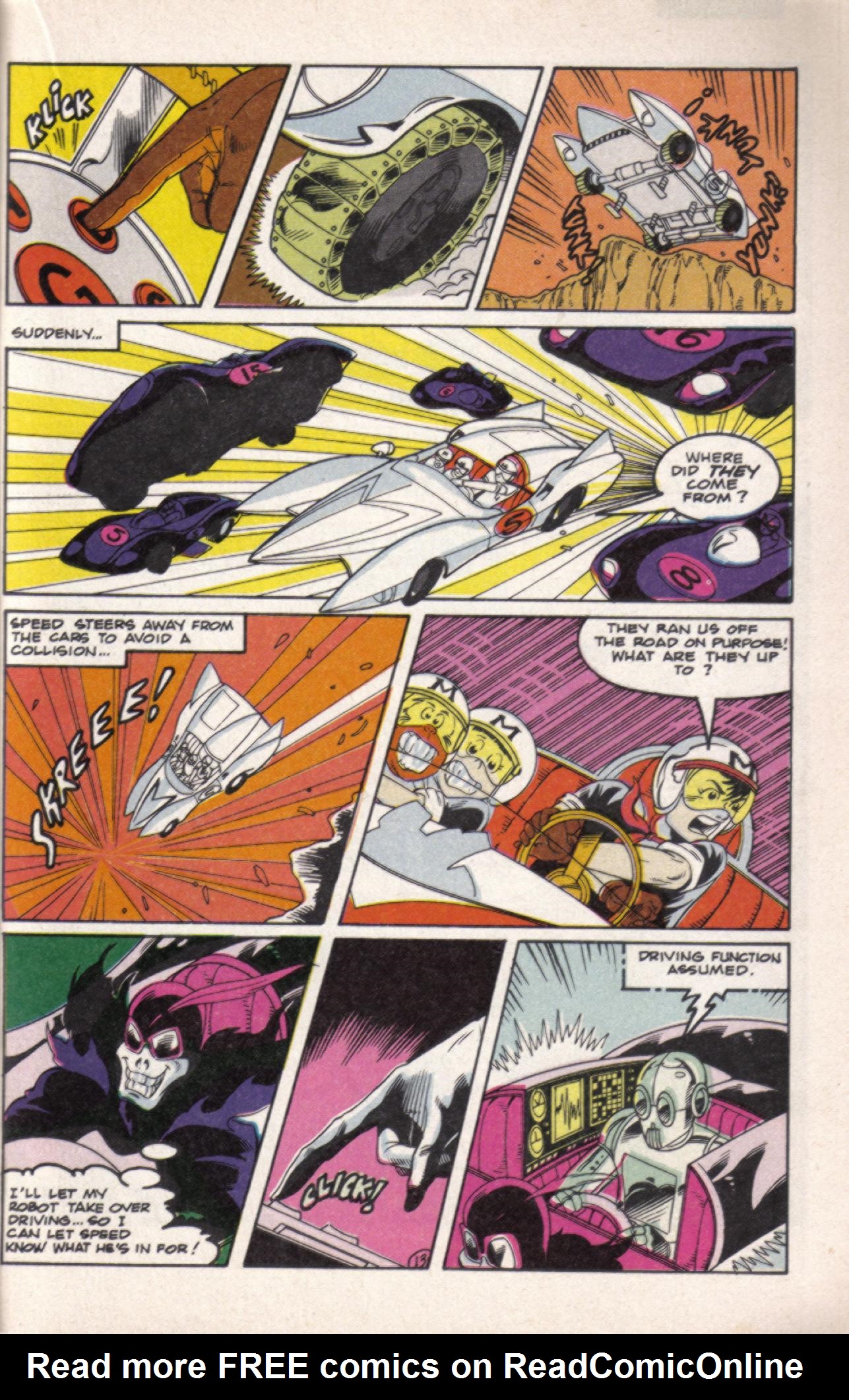 Read online Speed Racer (1987) comic -  Issue #16 - 15