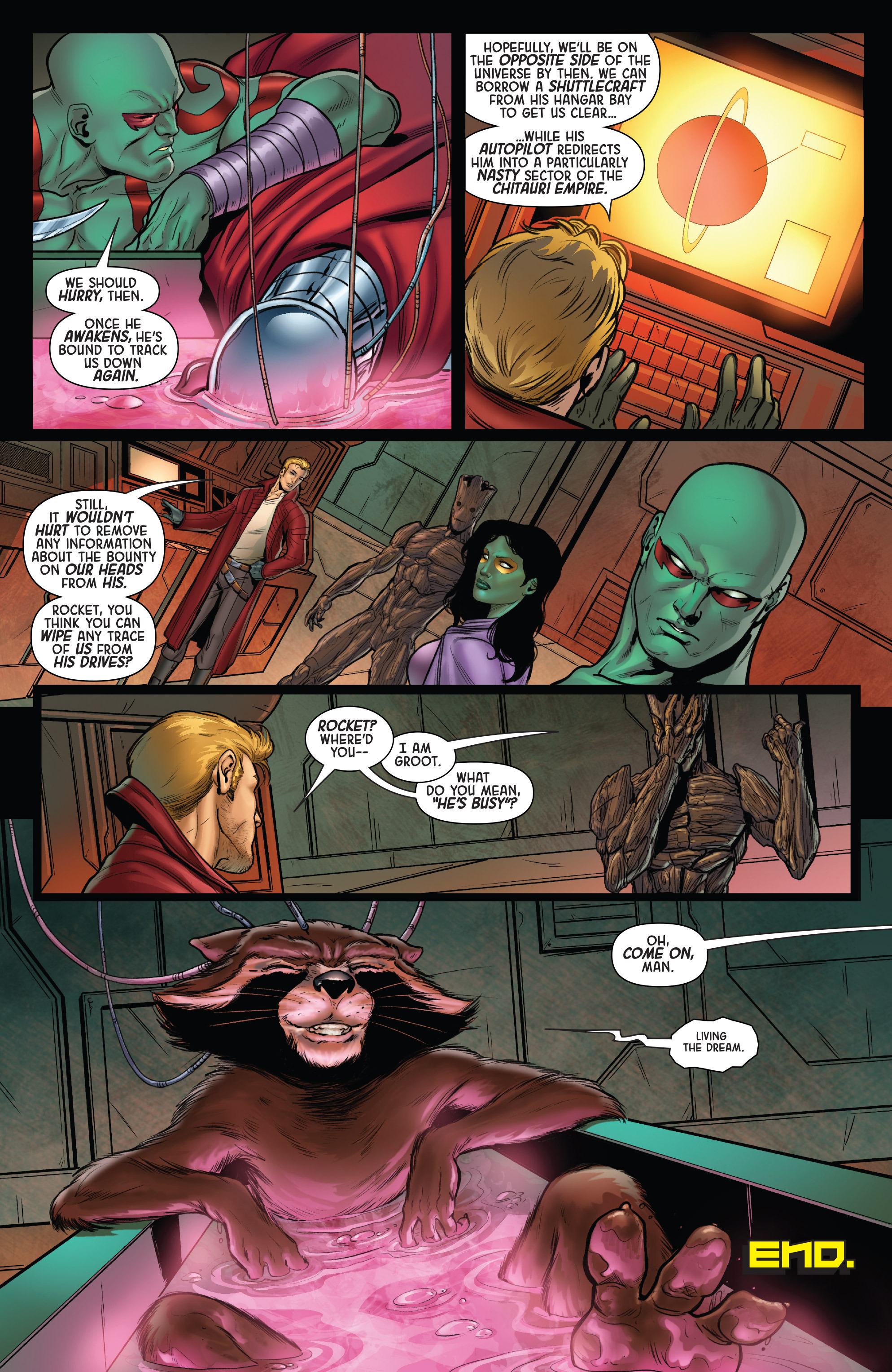 Read online Guardians of the Galaxy: Dream On comic -  Issue # Full - 21