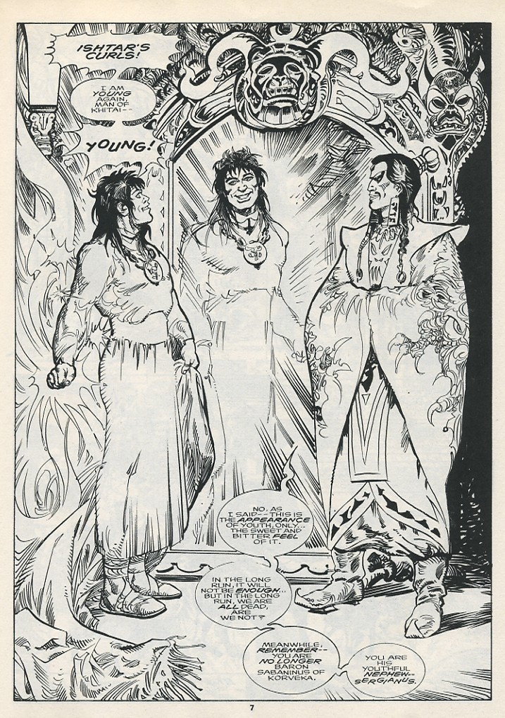Read online The Savage Sword Of Conan comic -  Issue #217 - 9